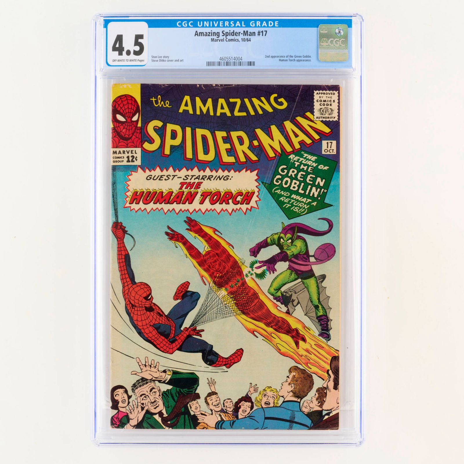 Marvel Comics Amazing Spider-Man #17 CGC 4.5 (1 of 2)