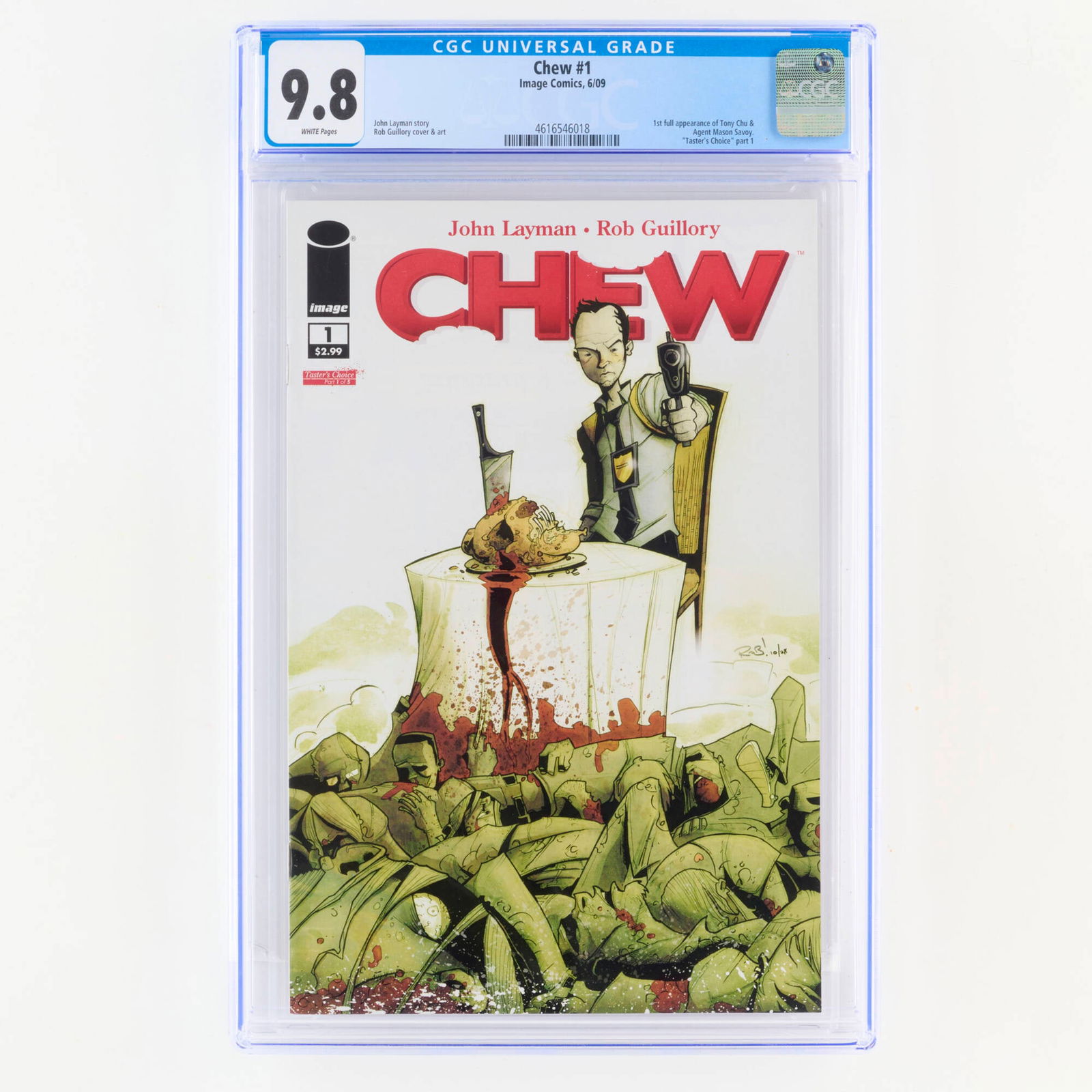 Image Comics Chew #1 CGC 9.8 (1 of 2)