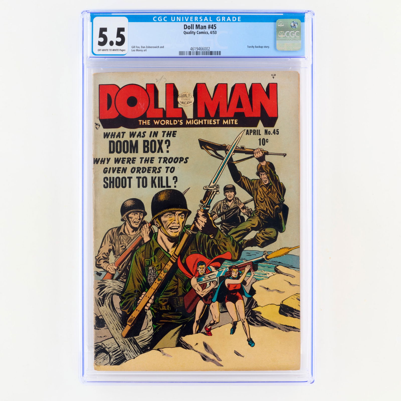 Quality Comics Doll Man #45 CGC 5.5 (1 of 2)