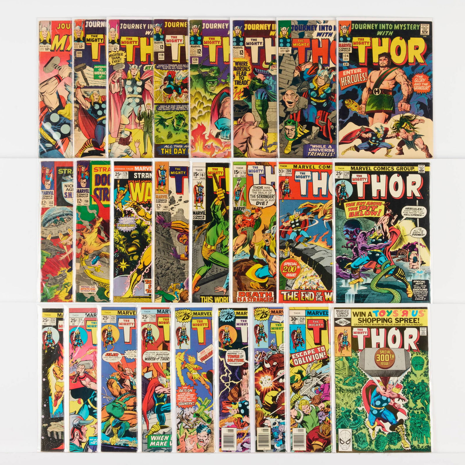 25 Marvel Comics Journey Into Mystery Strange Tales Thor Group (1 of 1)