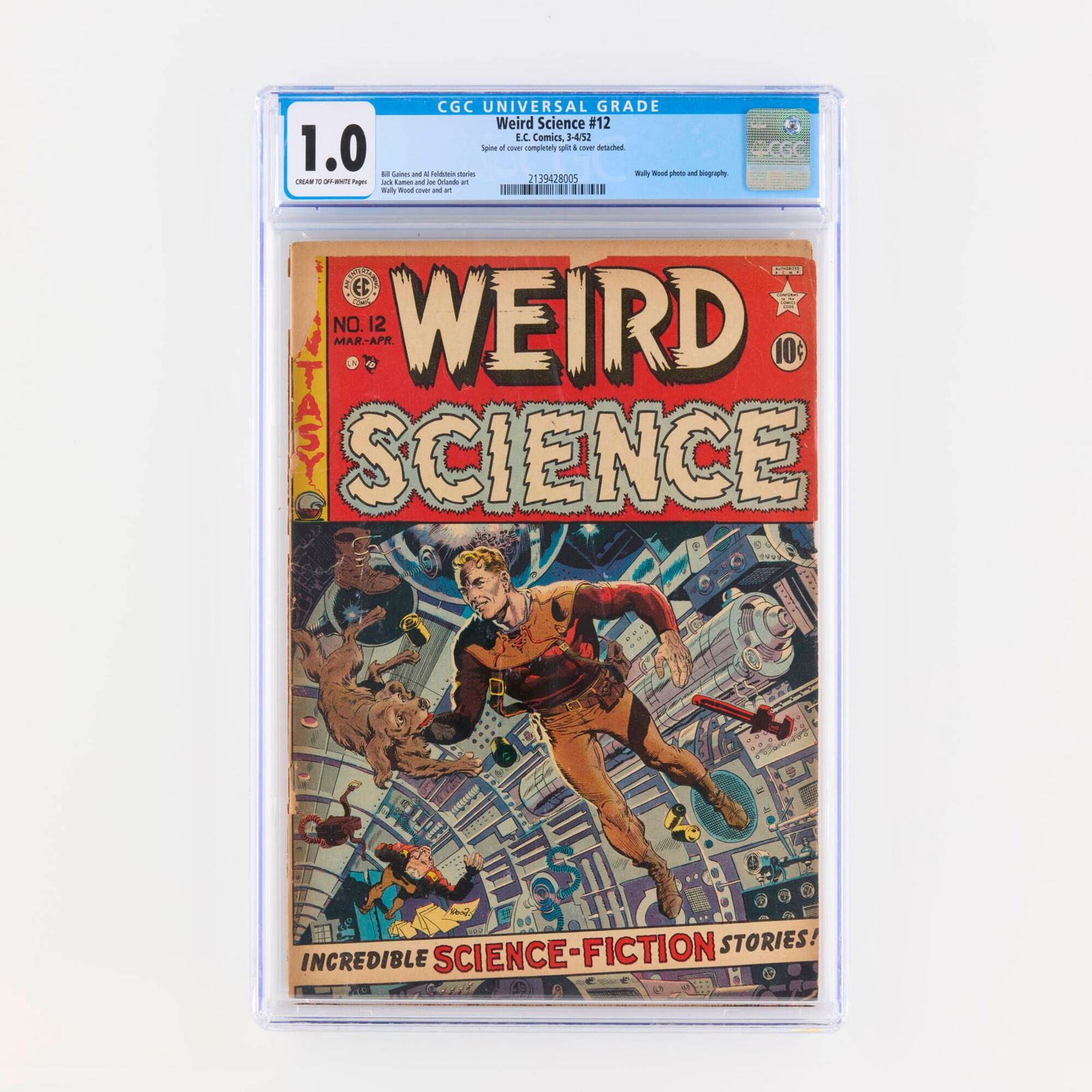 E.C. Comics Weird Science #12 CGC 1.0 (1 of 2)