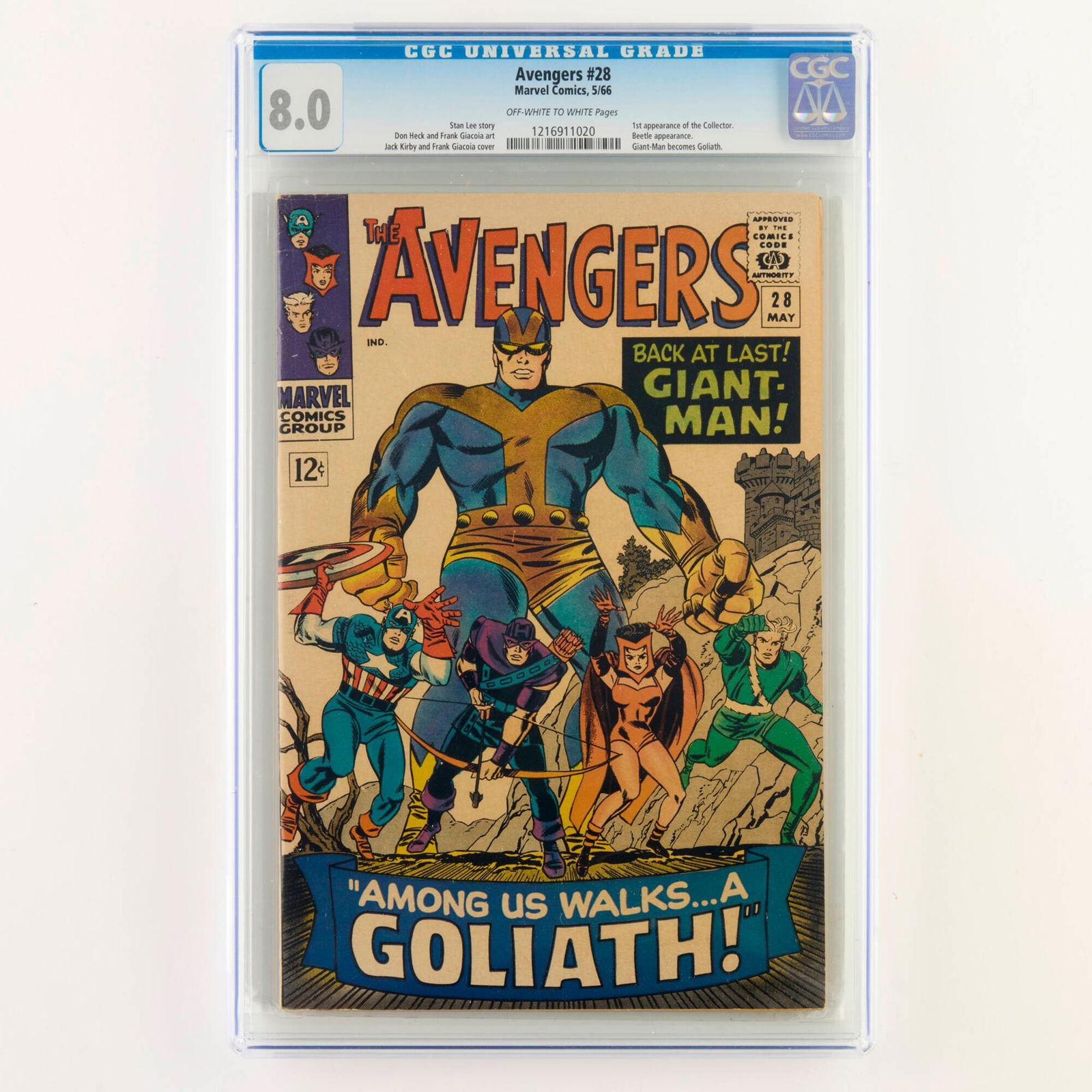 Marvel Comics Avengers #28 CGC 8.0 (1 of 2)