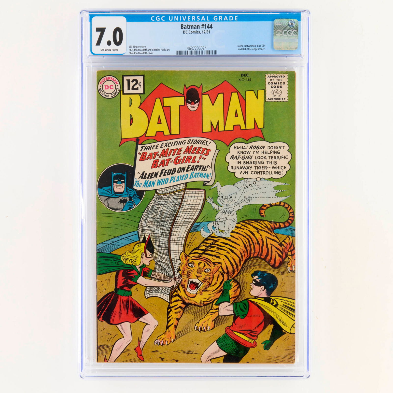 DC Comics Batman #144 CGC 7.0 (1 of 2)