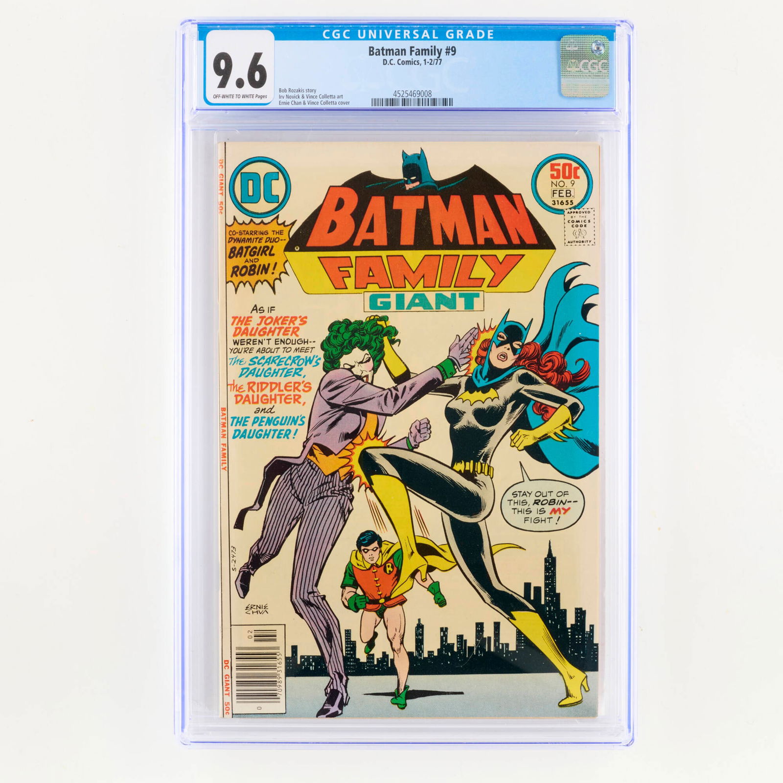 DC Comics Batman Family #9 CGC 9.6 (1 of 2)