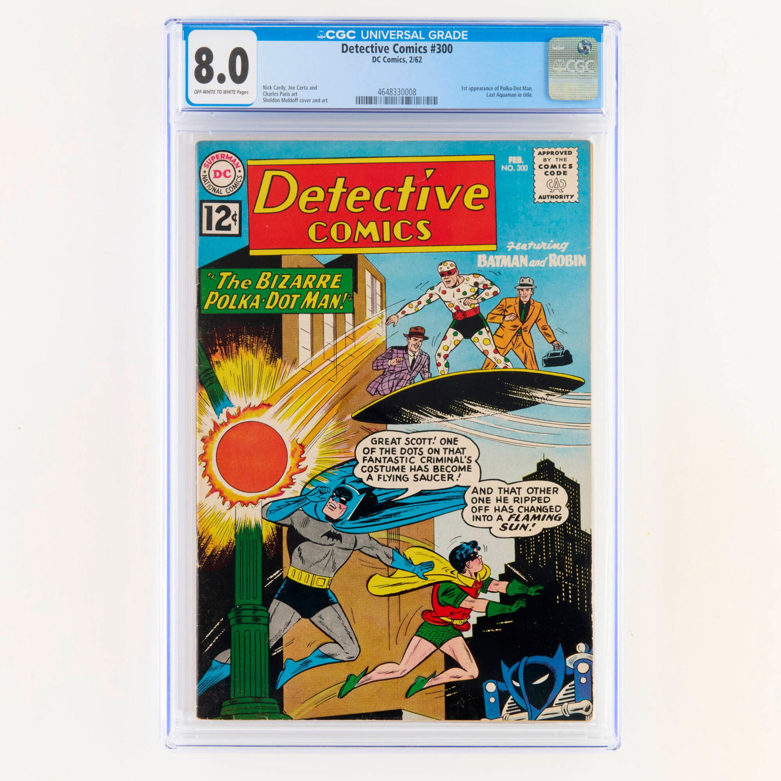 DC Comics Detective Comics #300 CGC 8.0 (1 of 2)