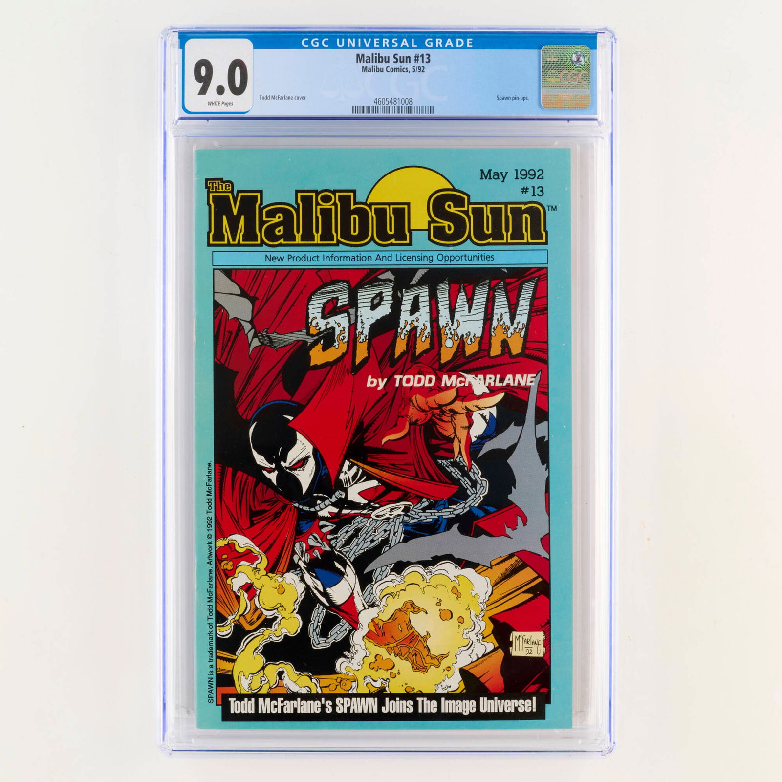 Malibu Comics Malibu Sun #13 CGC 9.0 (1 of 2)