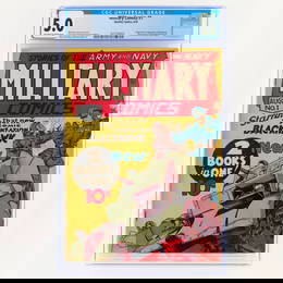 Quality Comics Military Comics #1 CGC 5.0