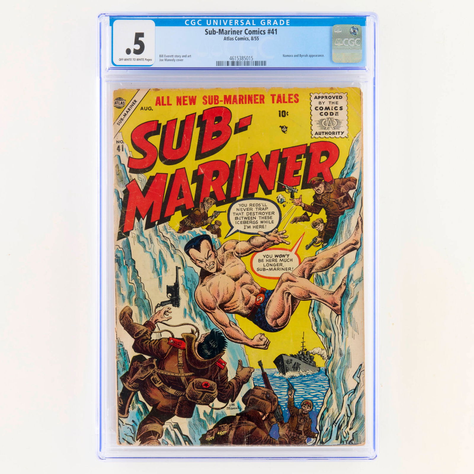 Atlas Comics Sub-Mariner Comics #41 CGC 0.5 (1 of 2)