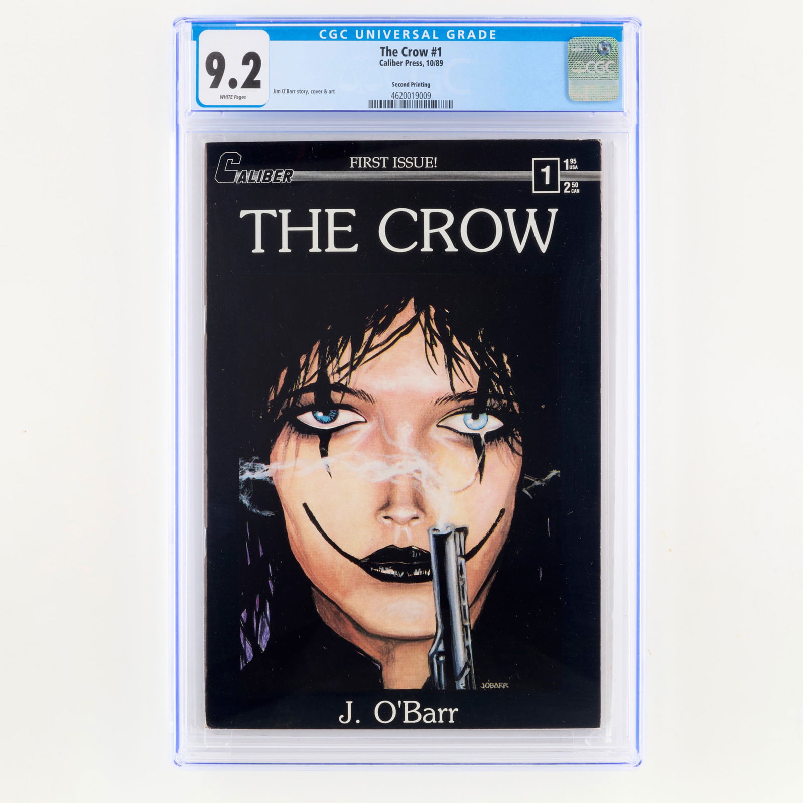 Caliber Press The Crow #1 CGC 9.2 Second Print (1 of 2)