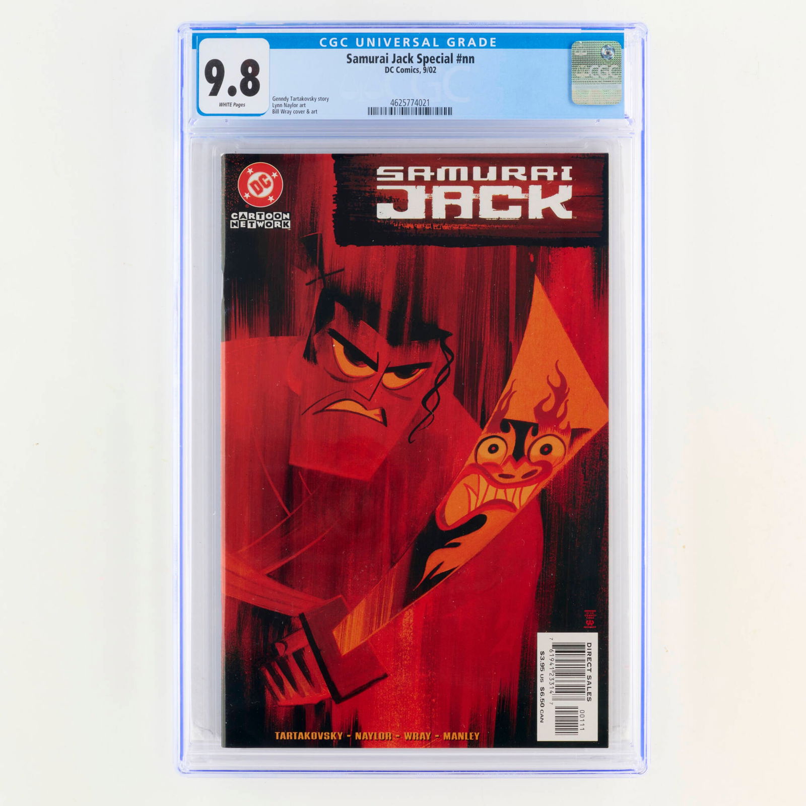 DC Comics Samurai Jack Special #nn CGC 9.8 (1 of 2)