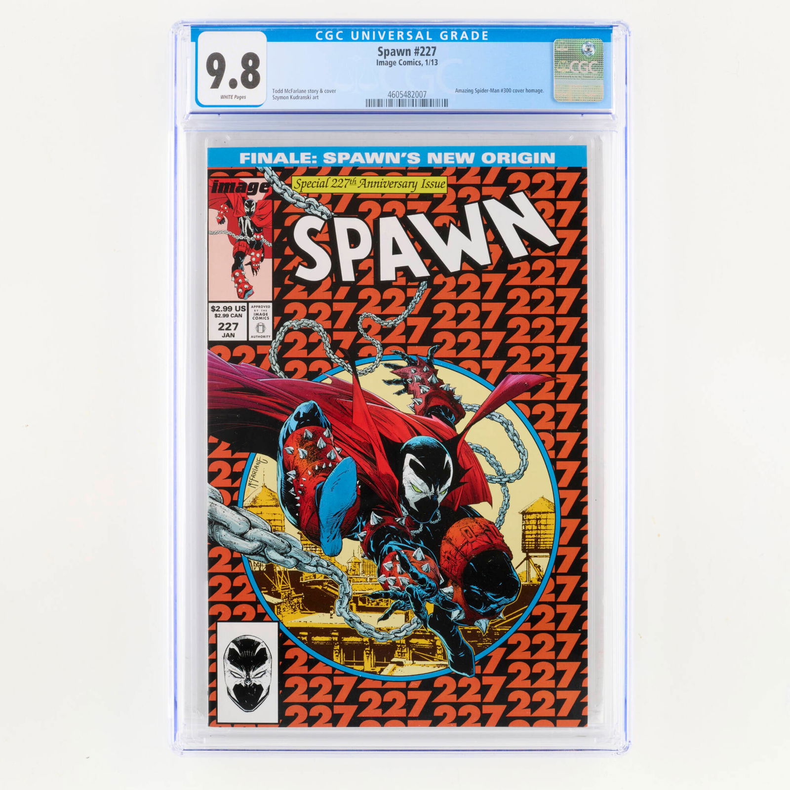 Image Comics Spawn #227 CGC 9.8 (1 of 2)