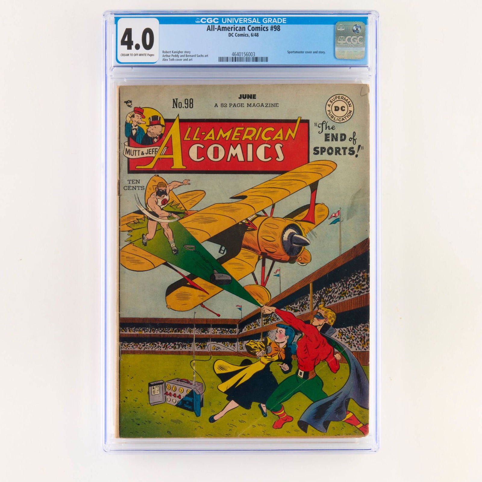 DC Comics All-American Comics #98 CGC 4.0 (1 of 2)