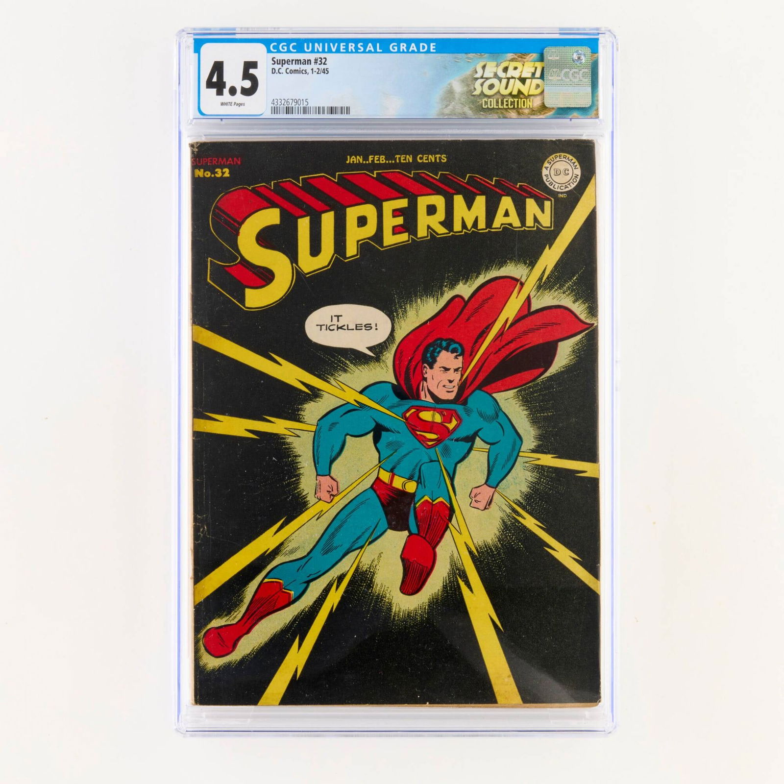 DC Comics Superman #32 CGC 4.5 (1 of 2)