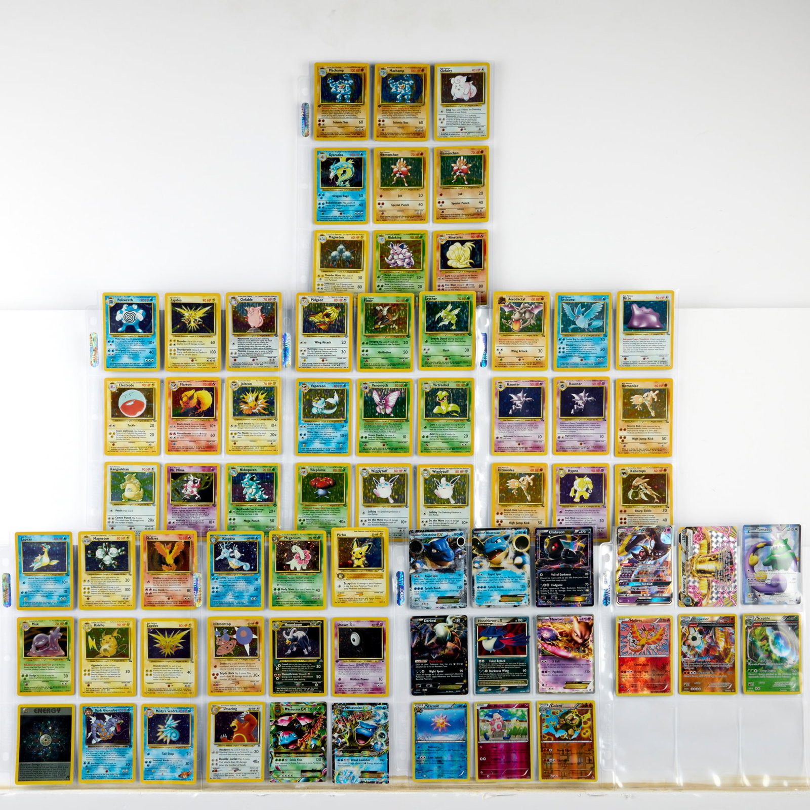 69 1999-2016 Pokemon Trading Card Group: 69 1999-2016 Pokemon Trading Card Group USA, 1999-2016 Group includes cards from the following sets: Base Set 1st Edition, Base Set Unlimited, Jungle Unlimited, Fossil Unlimited, Team Rocket Unlimited