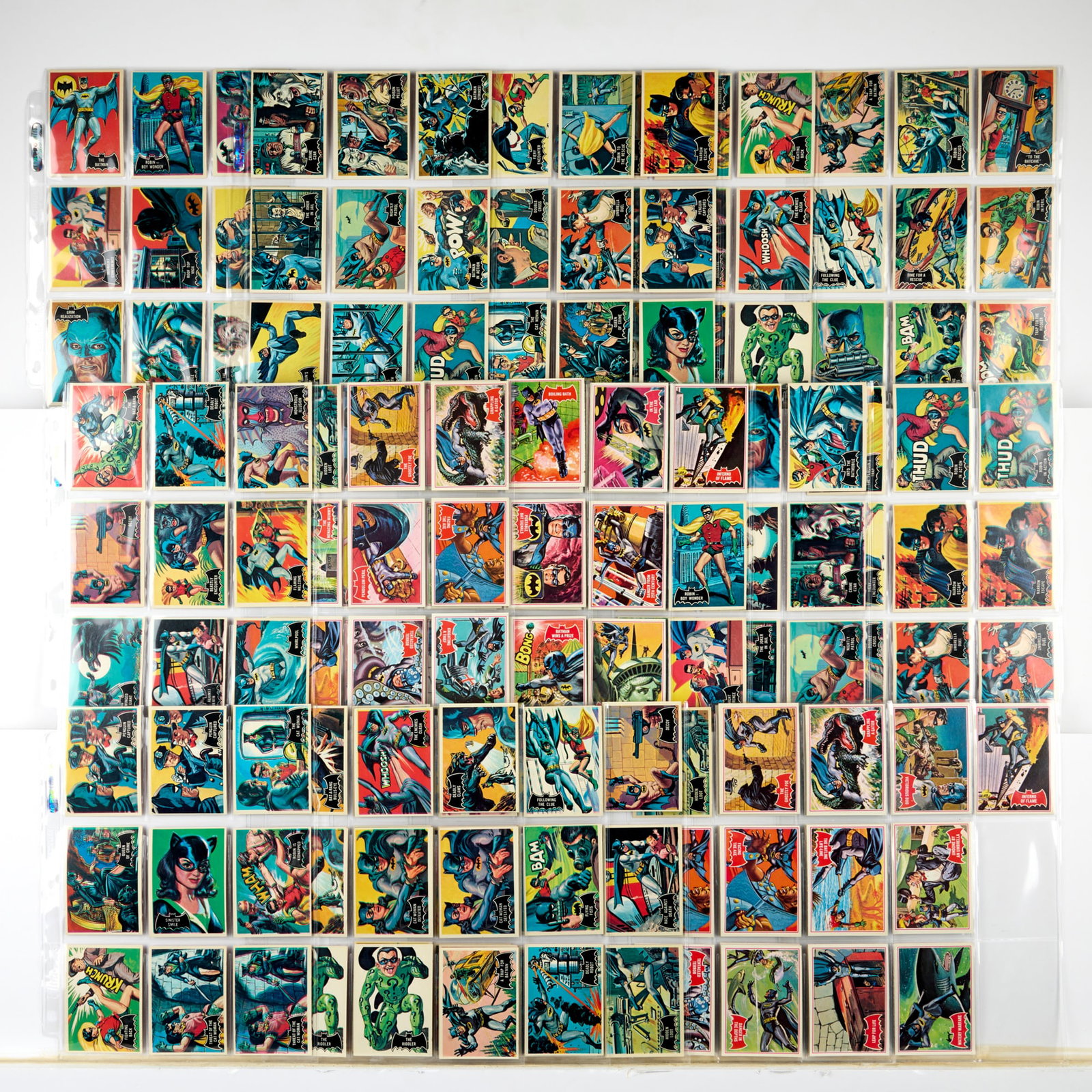 163 1966 Topps Batman Trading Card Group (1 of 3)