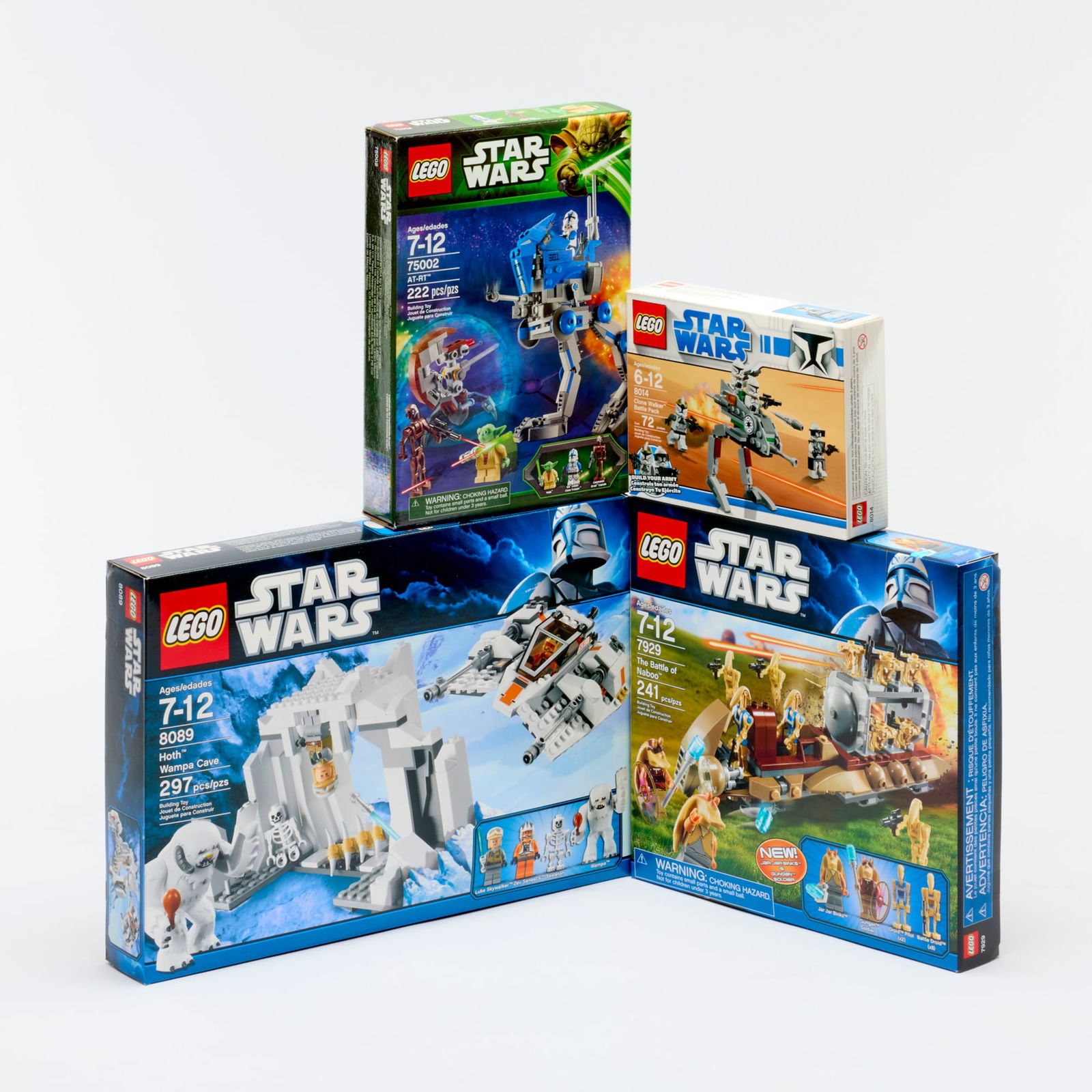 4PC 2009-13 LEGO Star Wars Group Factory Sealed (1 of 2)