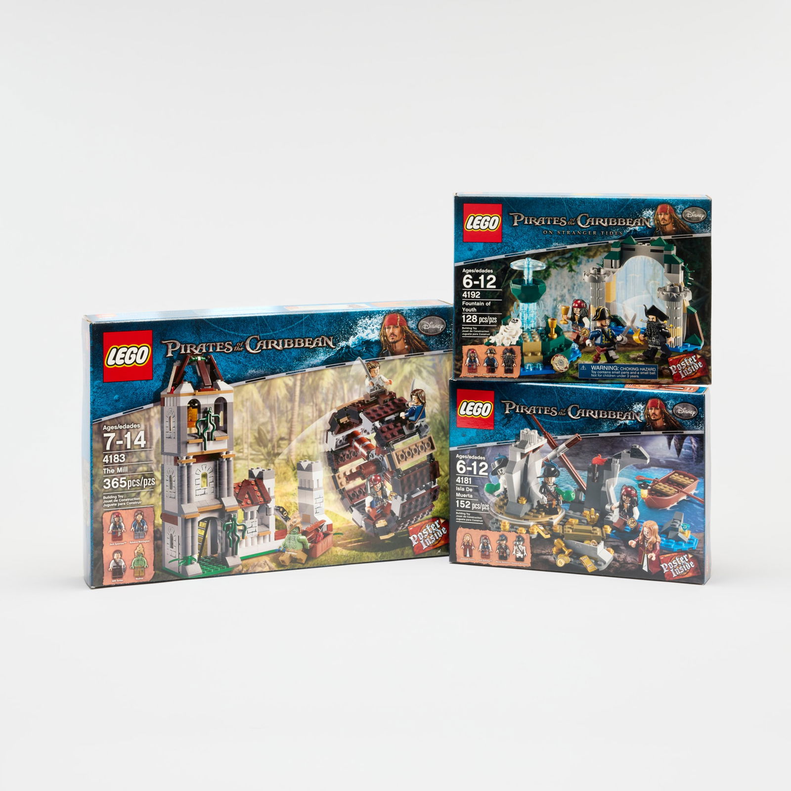 3PC 2011 LEGO Pirates of the Caribbean Group Factory Sealed (1 of 2)