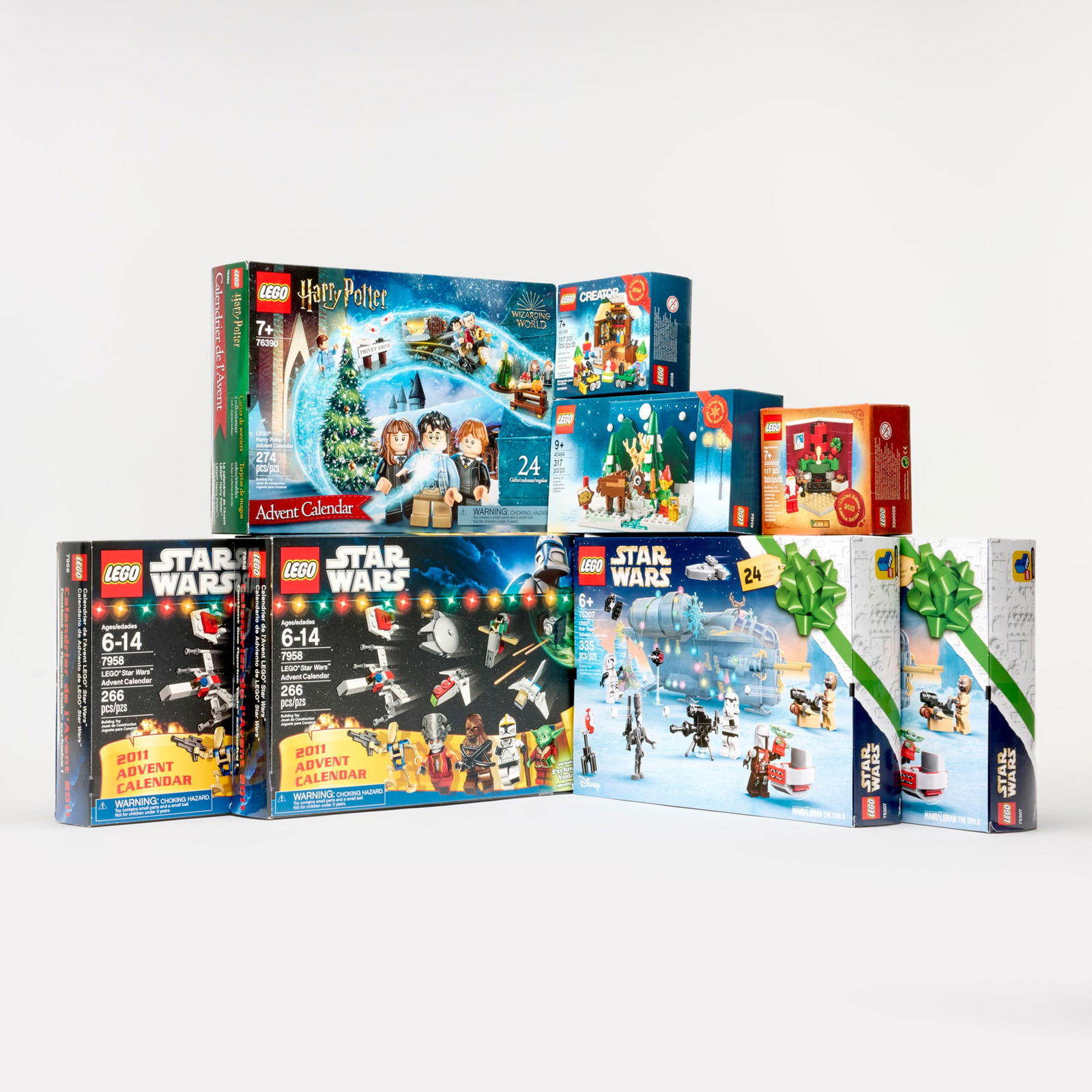 8PC LEGO 2011-21 Holiday Group Factory Sealed (1 of 2)