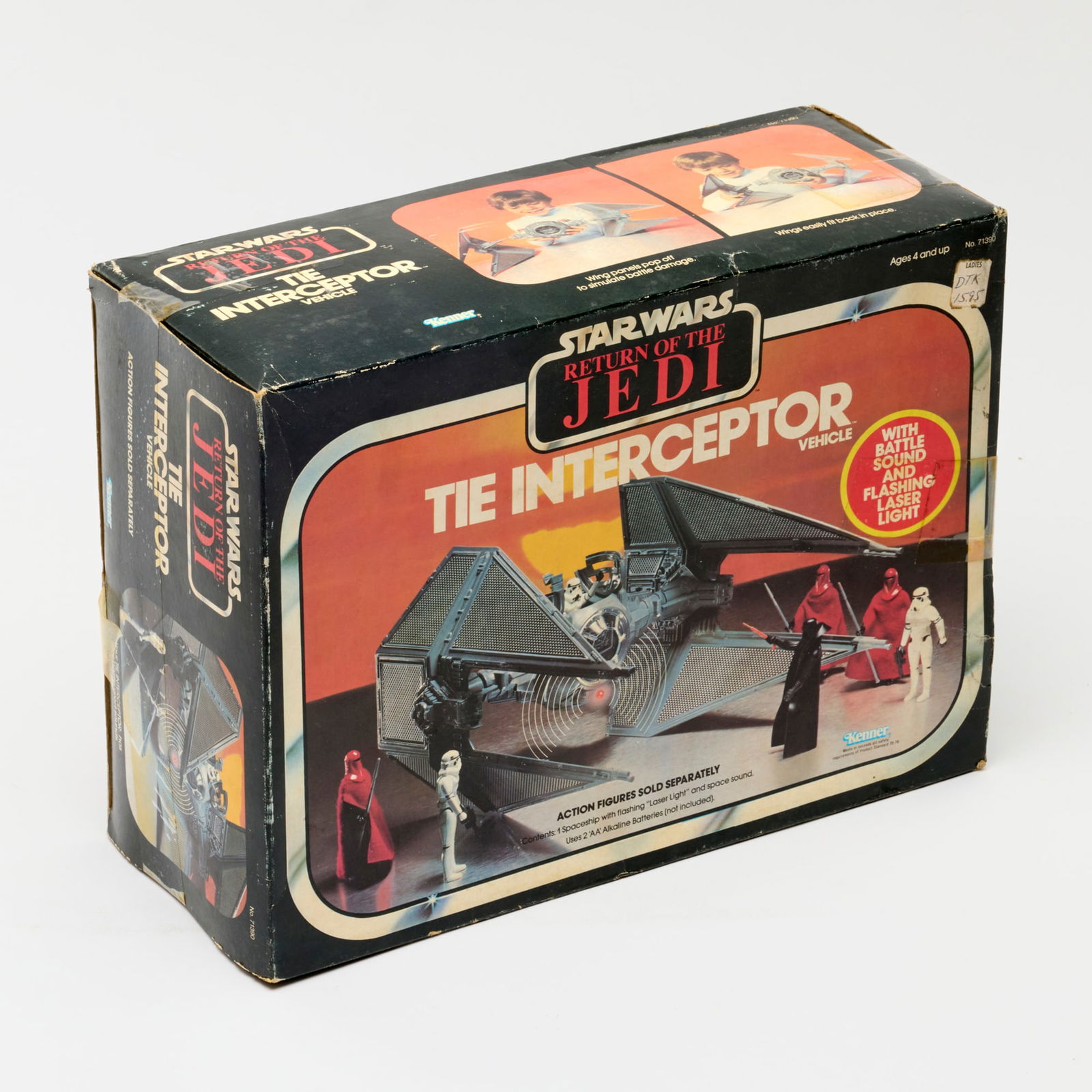 1983 Kenner Star Wars Return of the Jedi TIE Interceptor Vehicle Factory Sealed (1 of 2)