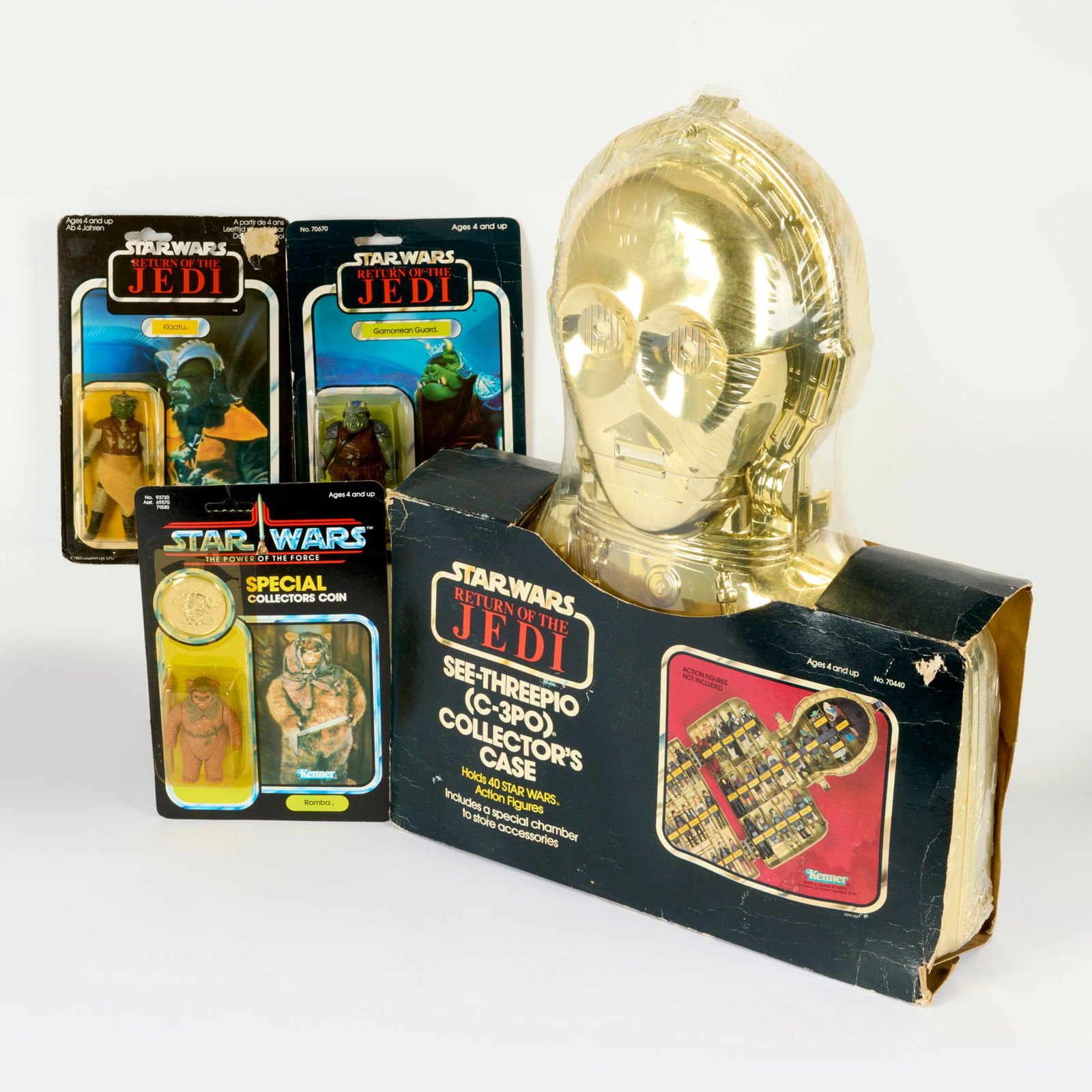 4PC 1983-84 Kenner Lili Ledy Palitoy Star Wars Group Factory Sealed (1 of 2)