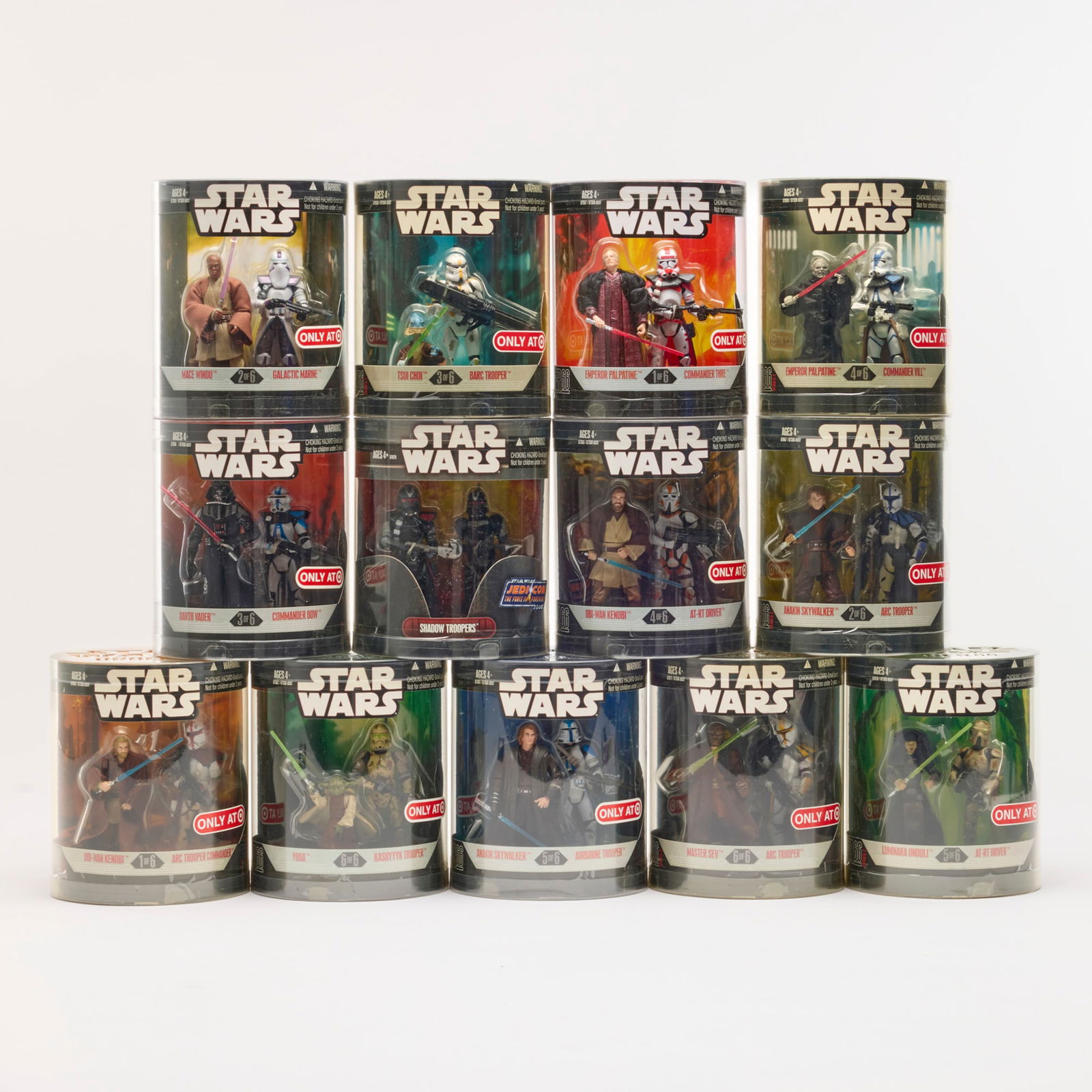 13PC 2006-08 Hasbro Star Wars Order 66 Complete Set Factory Sealed (1 of 2)