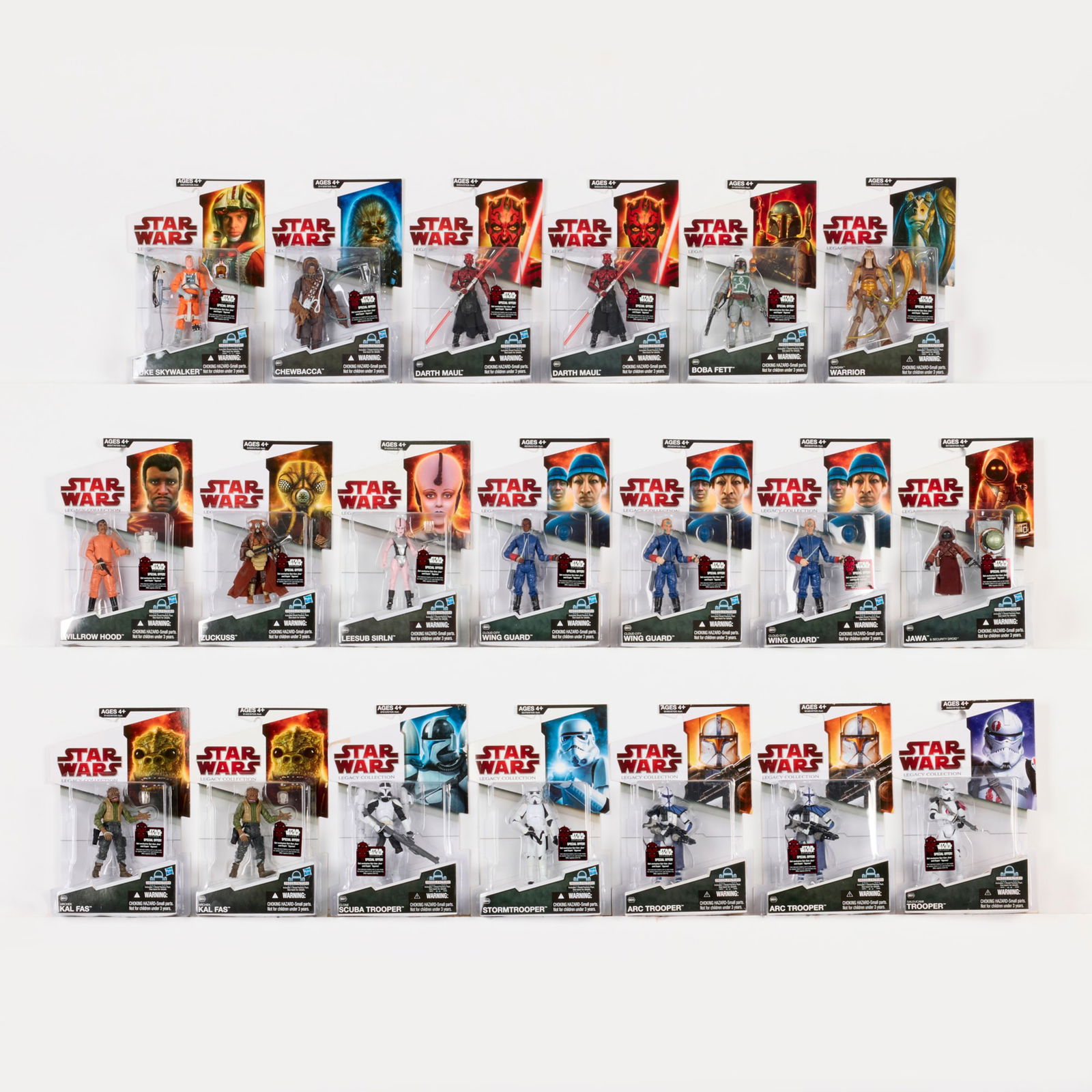 20PC 2009 Hasbro Star Wars Legacy Collection Group Factory Sealed (1 of 2)