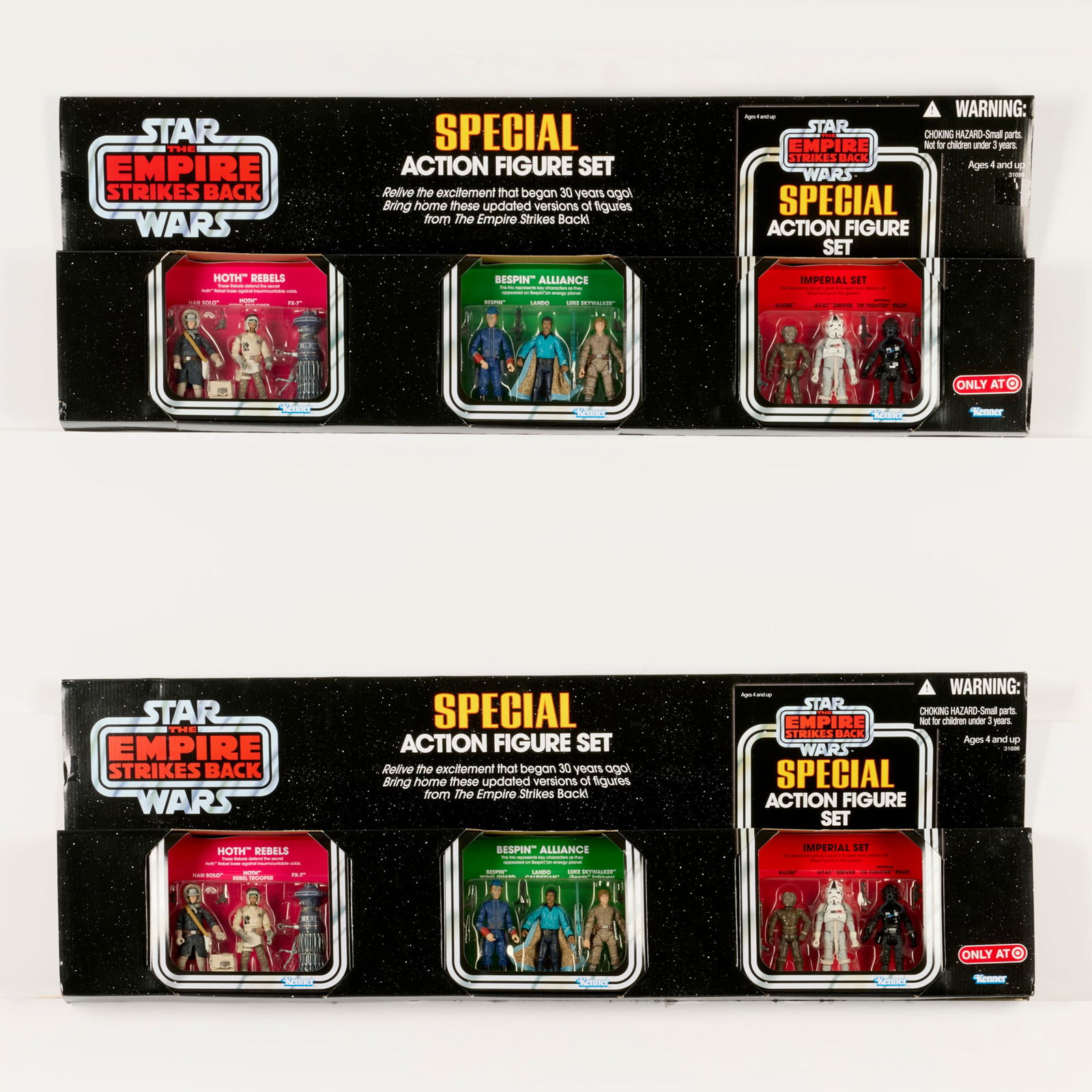 2PC 2010 Hasbro Star Wars The Vintage Collection Empire Strikes Back Special Action Figure Set Group (1 of 2)