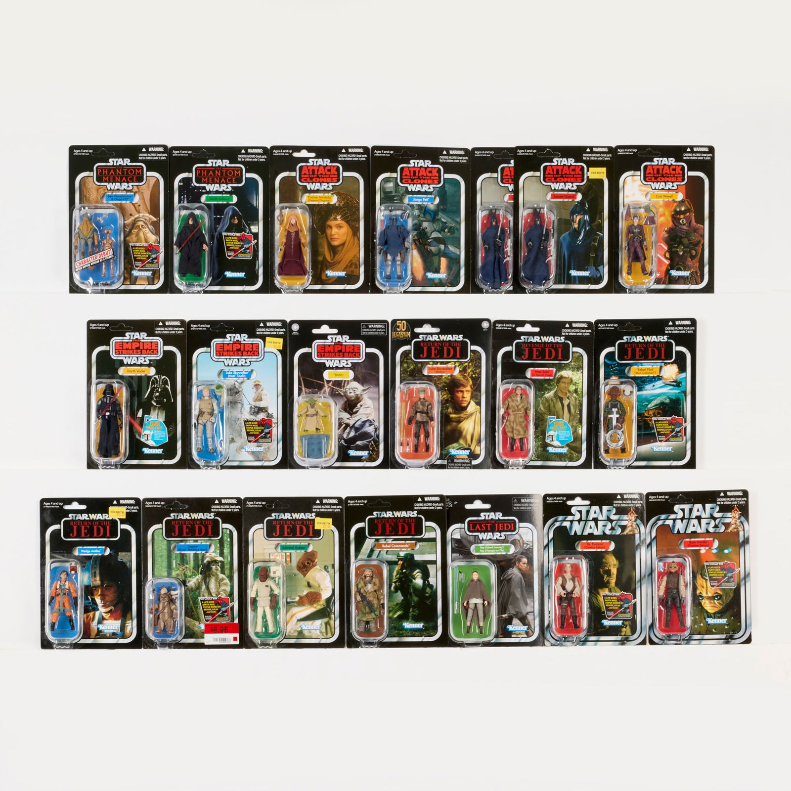 20PC 2010-22 Hasbro Star Wars The Vintage Collection Group Factory Sealed (1 of 2)
