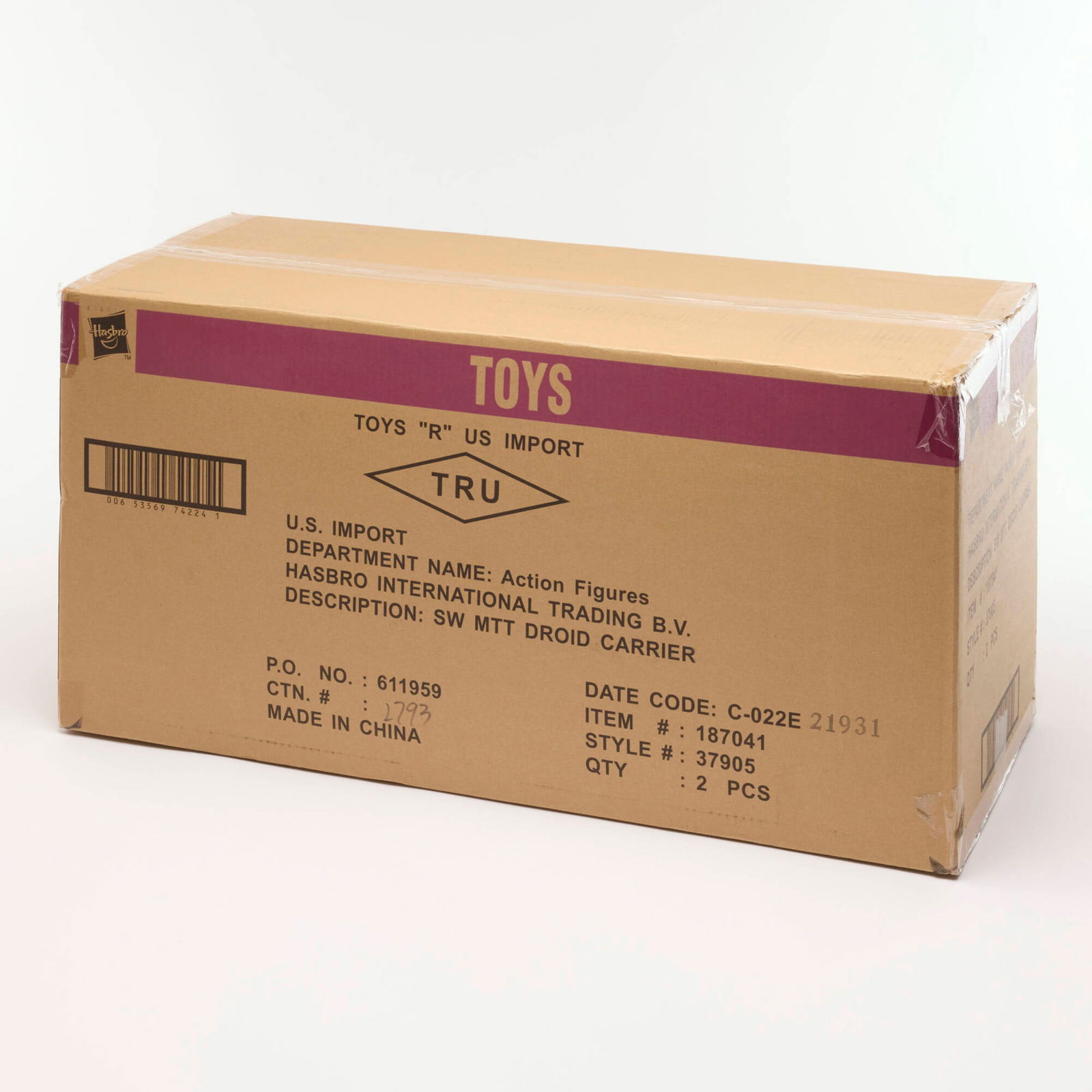 2011 Hasbro Star Wars Trade Federation MTT Multi Troop Transport Droid Carrier in Shipper Box (1 of 2)