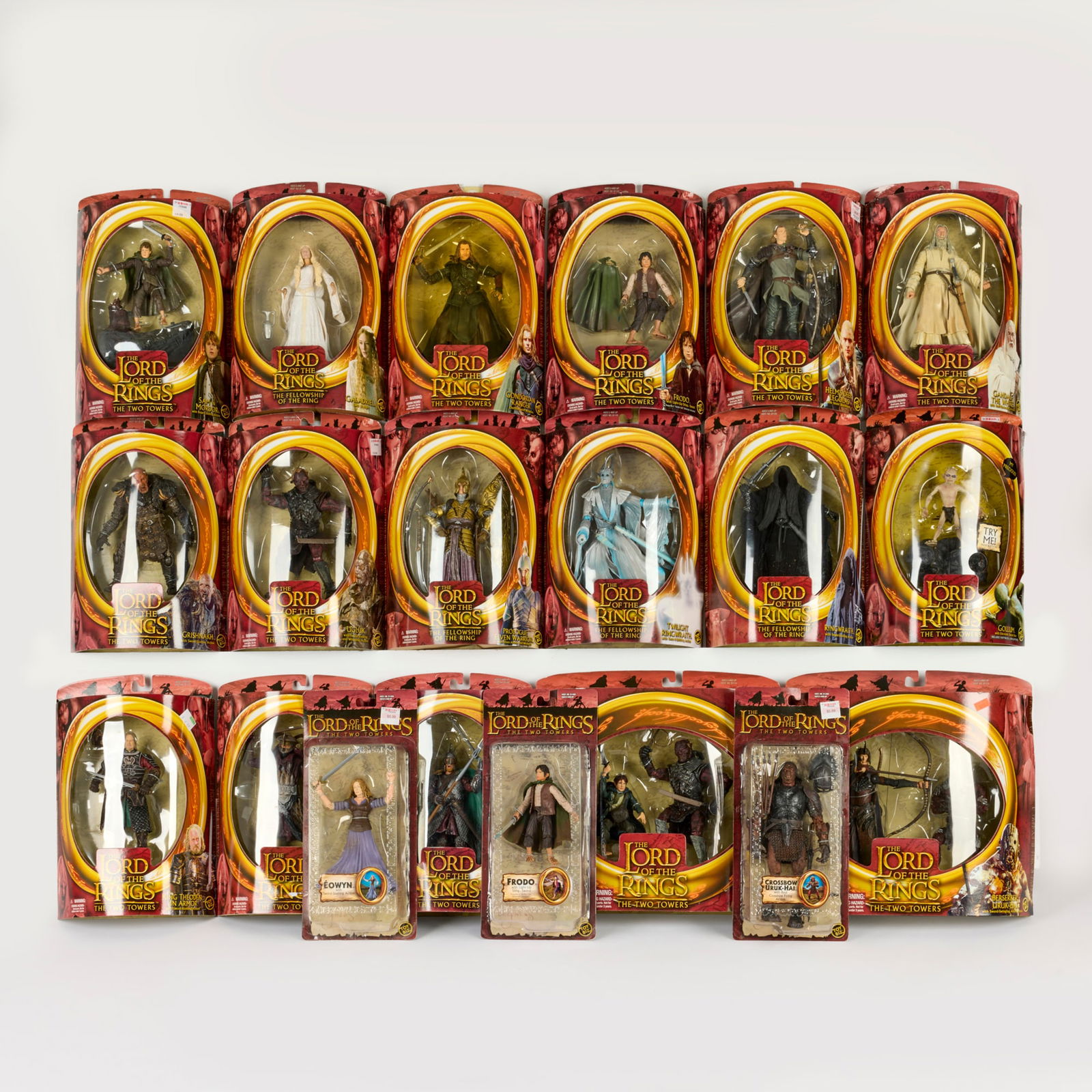 20PC 2002-03 Toy Biz The Lord of the Rings The Two Towers Group Factory Sealed (1 of 2)