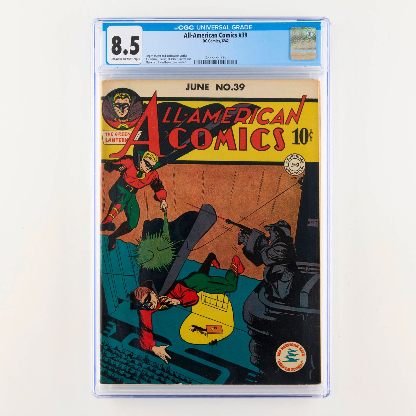DC Comics All-American Comics #39 CGC 8.5 (1 of 2)