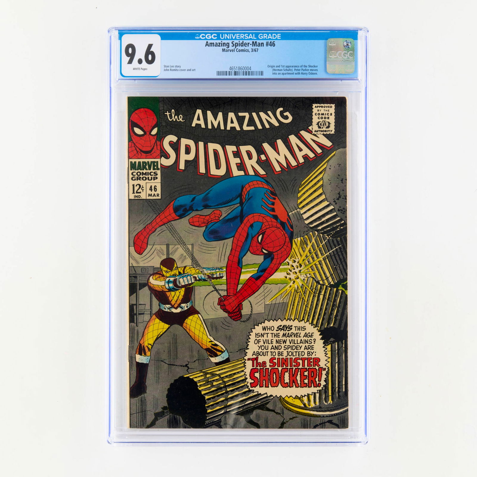 Marvel Comics Amazing Spider-Man #46 CGC 9.6 (1 of 1)