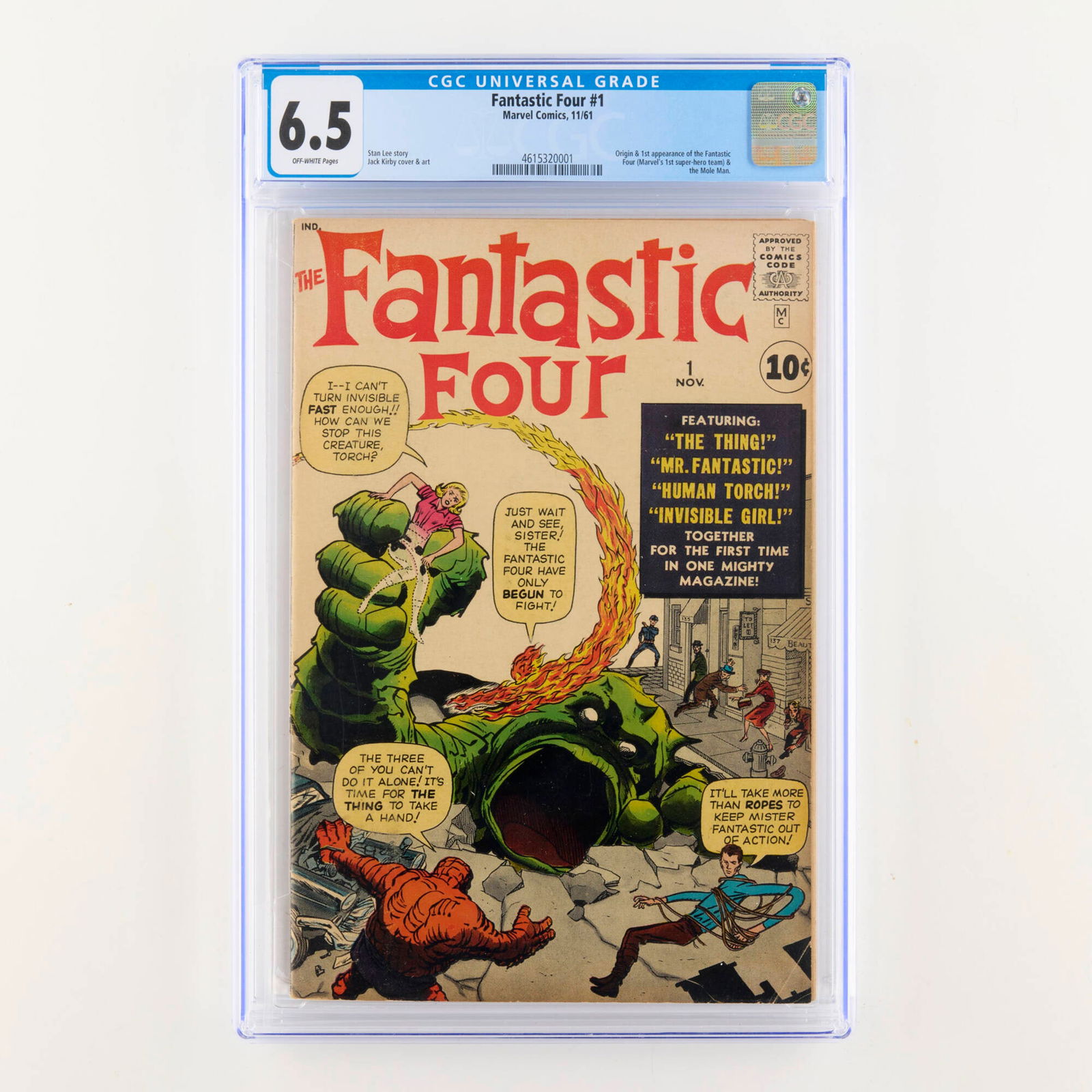 Marvel Comics Fantastic Four #1 CGC 6.5 (1 of 2)
