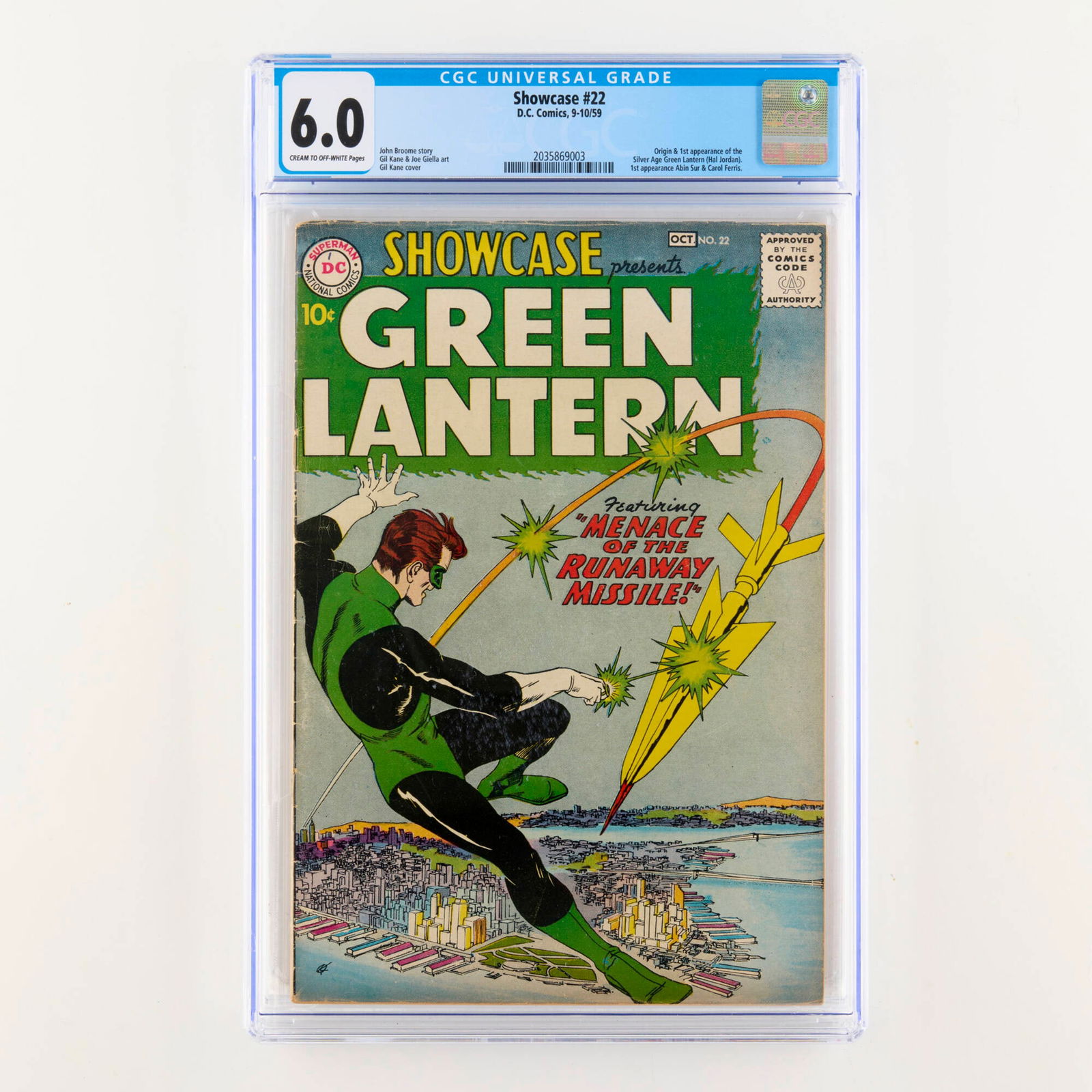 DC Comics Showcase #22 CGC 6.0 (1 of 2)