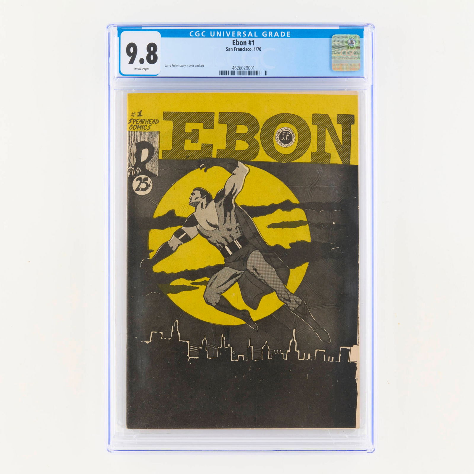 San Francisco Ebon #1 CGC 9.8 (1 of 2)