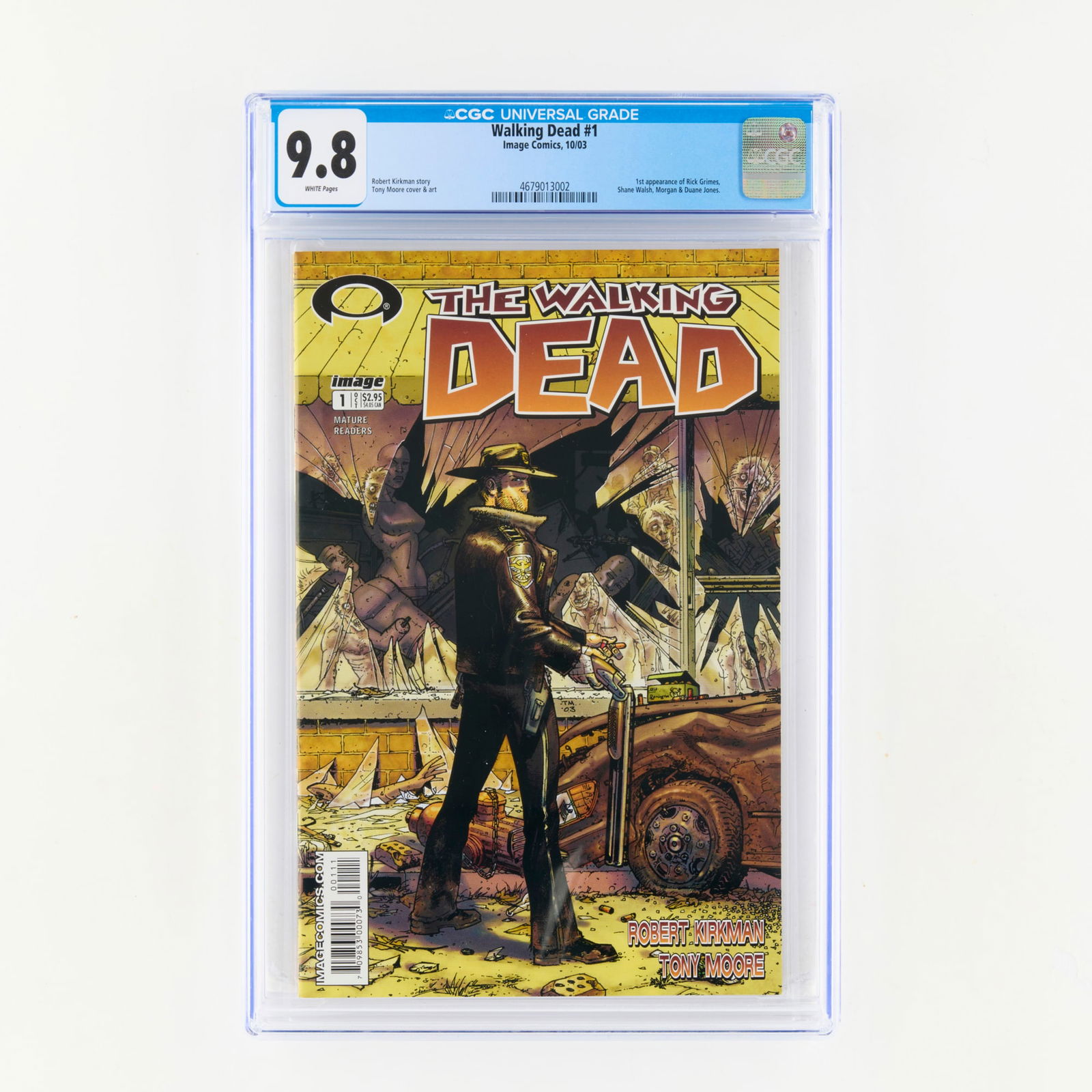 Image Comics Walking Dead #1 CGC 9.8 (1 of 2)