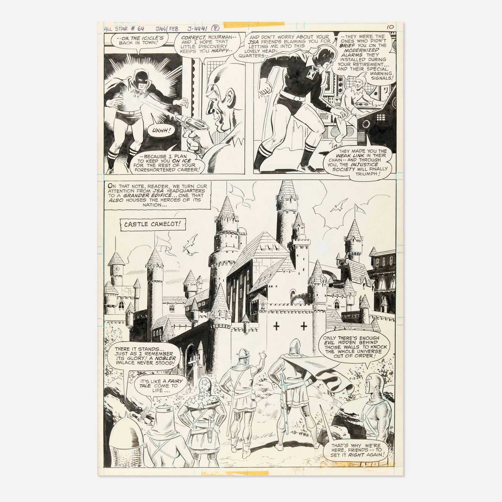 Wally Wood, All-Star #64 Story Page 10 Original Art (DC Comics, 1976) (1 of 1)