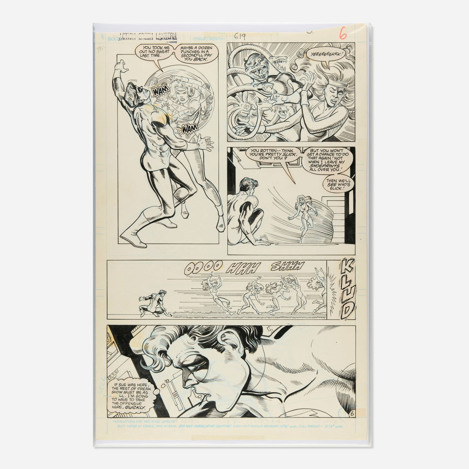 Richard Howell and Arne Starr, Action Comics #619 Story Page 6 Original Art (DC Comics, 1988) (1 of 1)