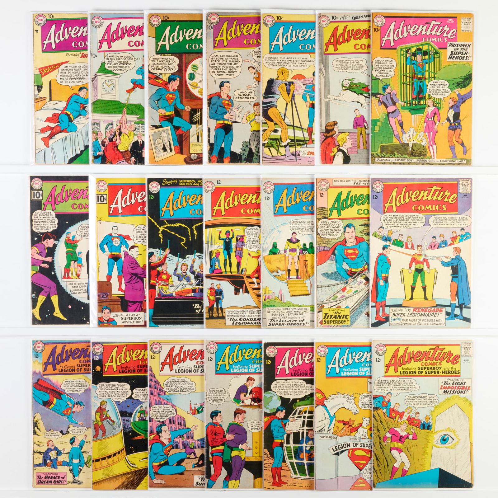 21 DC Comics Adventure Comics #251-#323 Group (1 of 1)
