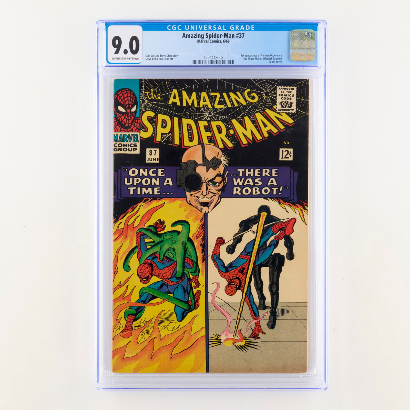 Marvel Comics Amazing Spider-Man #37 CGC 9.0 (1 of 2)
