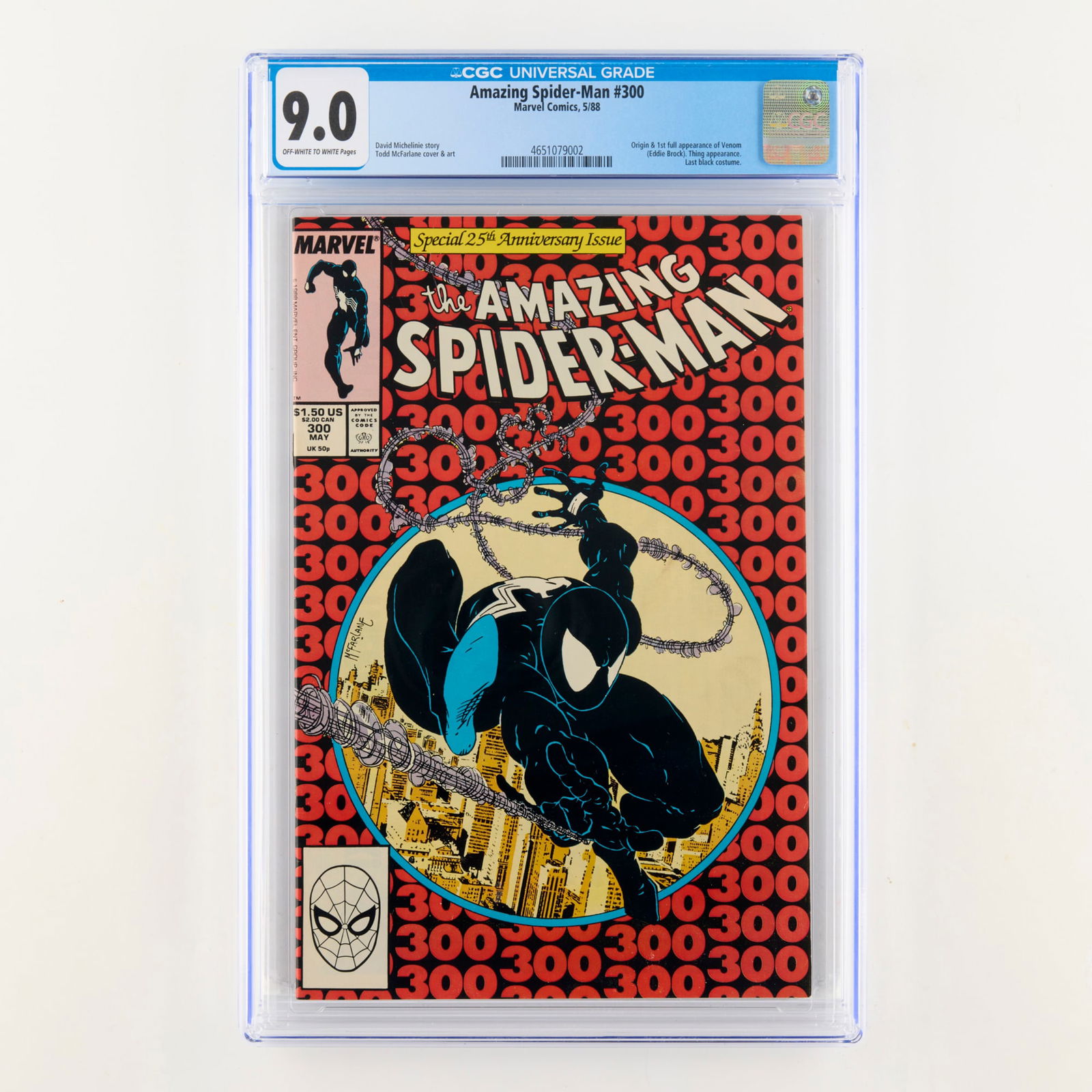 Marvel Comics Amazing Spider-Man #300 CGC 9.0 (1 of 2)