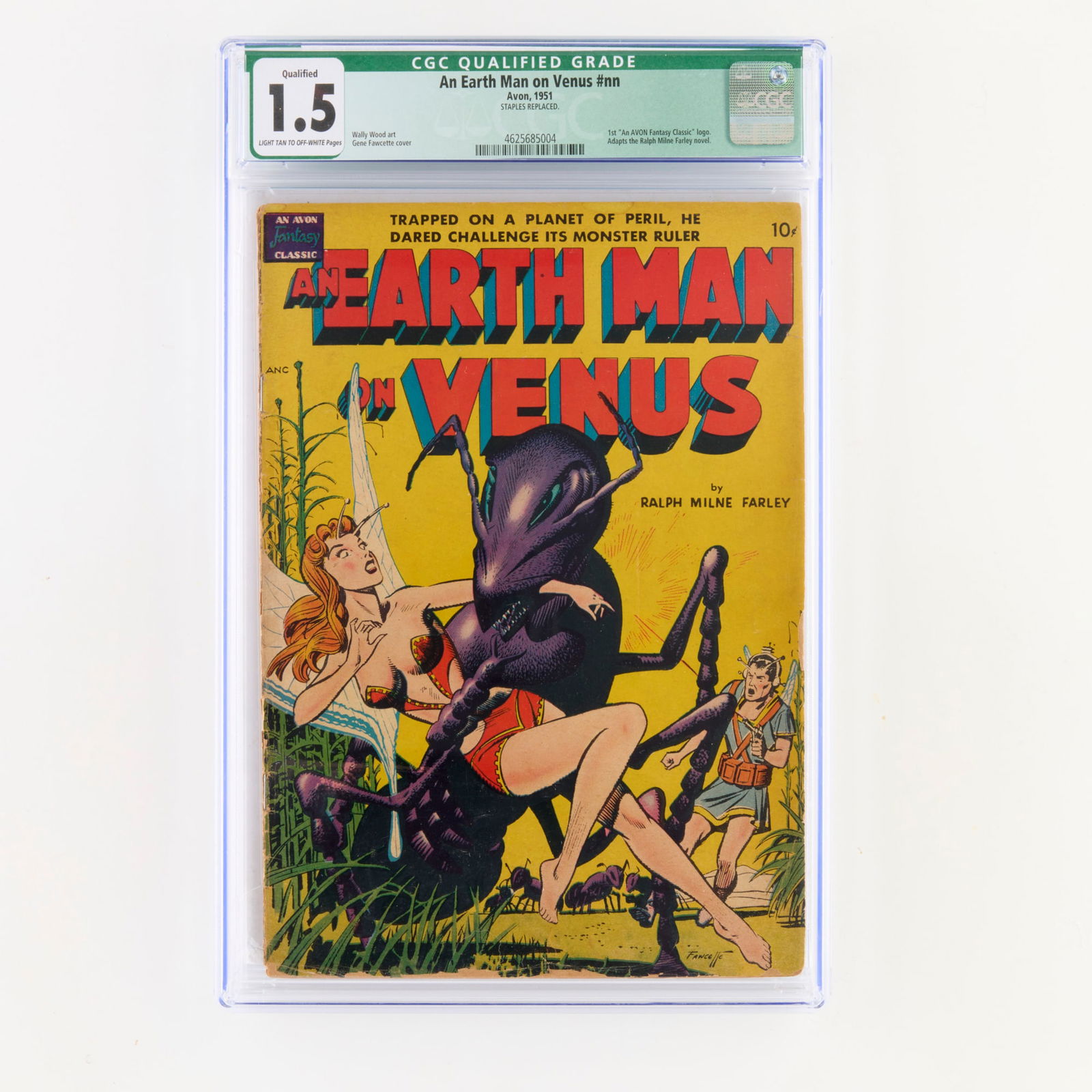Avon An Earth Man on Venus nn CGC 1.5 Qualified (1 of 2)