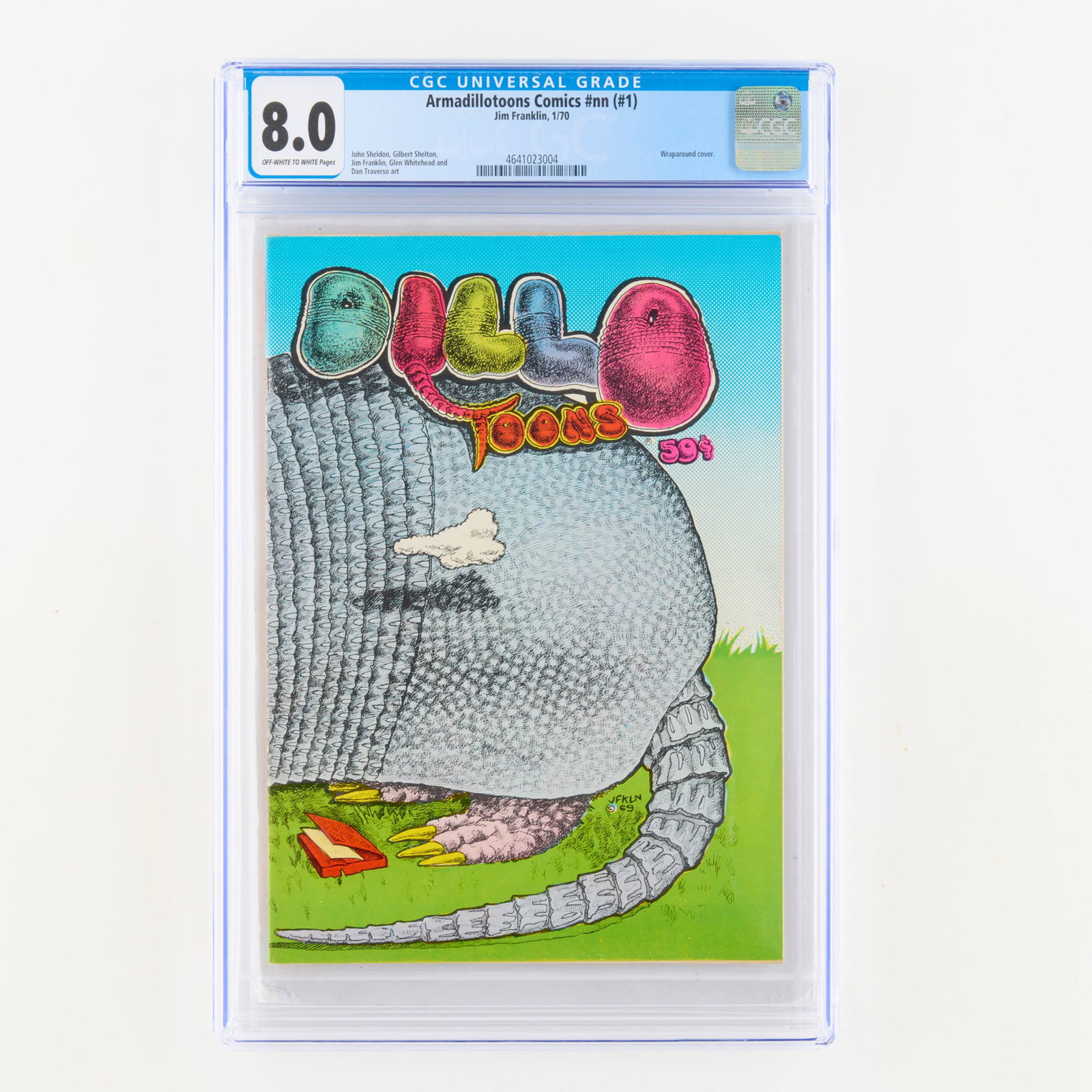 Jim Franklin Armadillotoons Comics #nn (#1) CGC 8.0 (1 of 2)