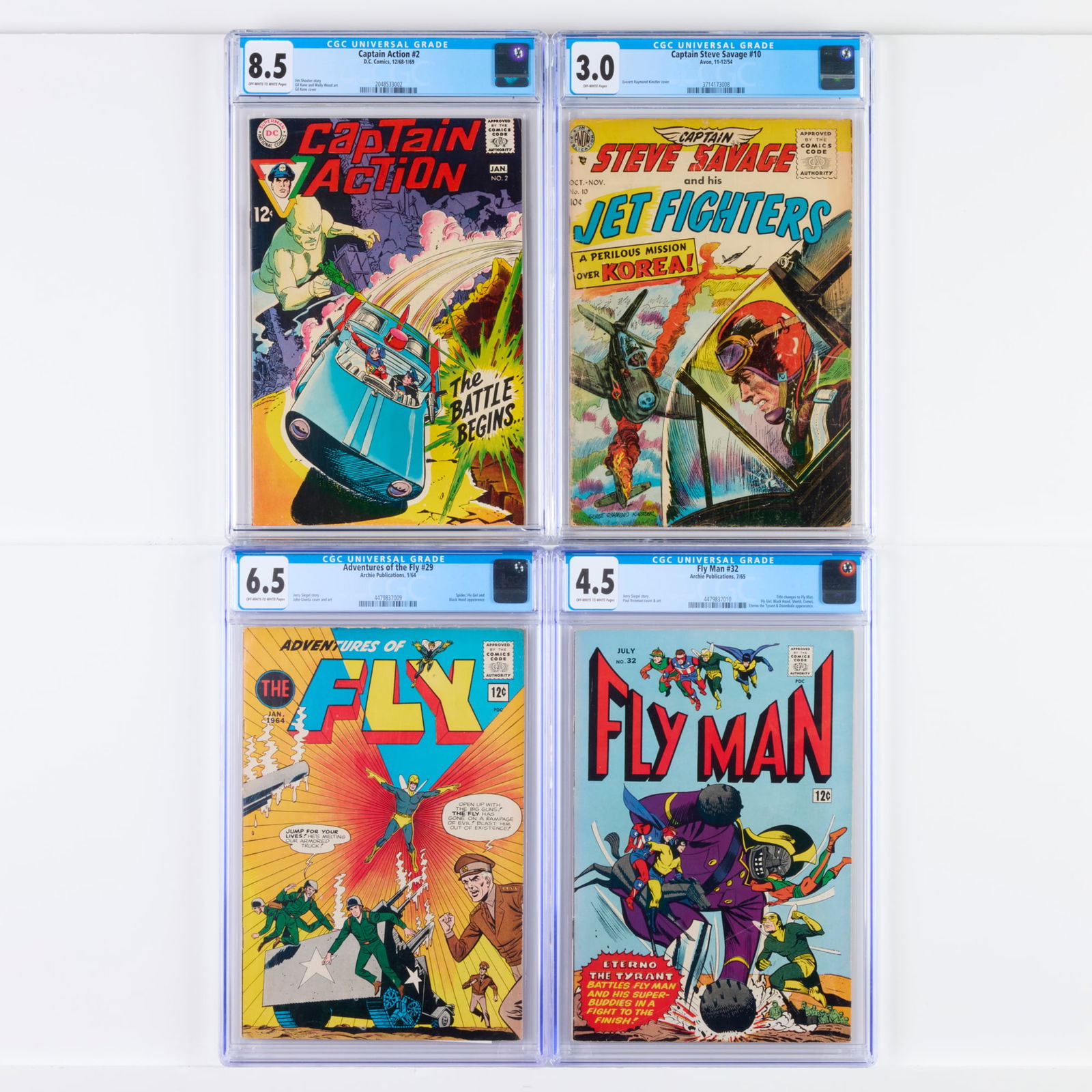 4 Archie Publications Avon and DC Comics CGC Group (1 of 1)