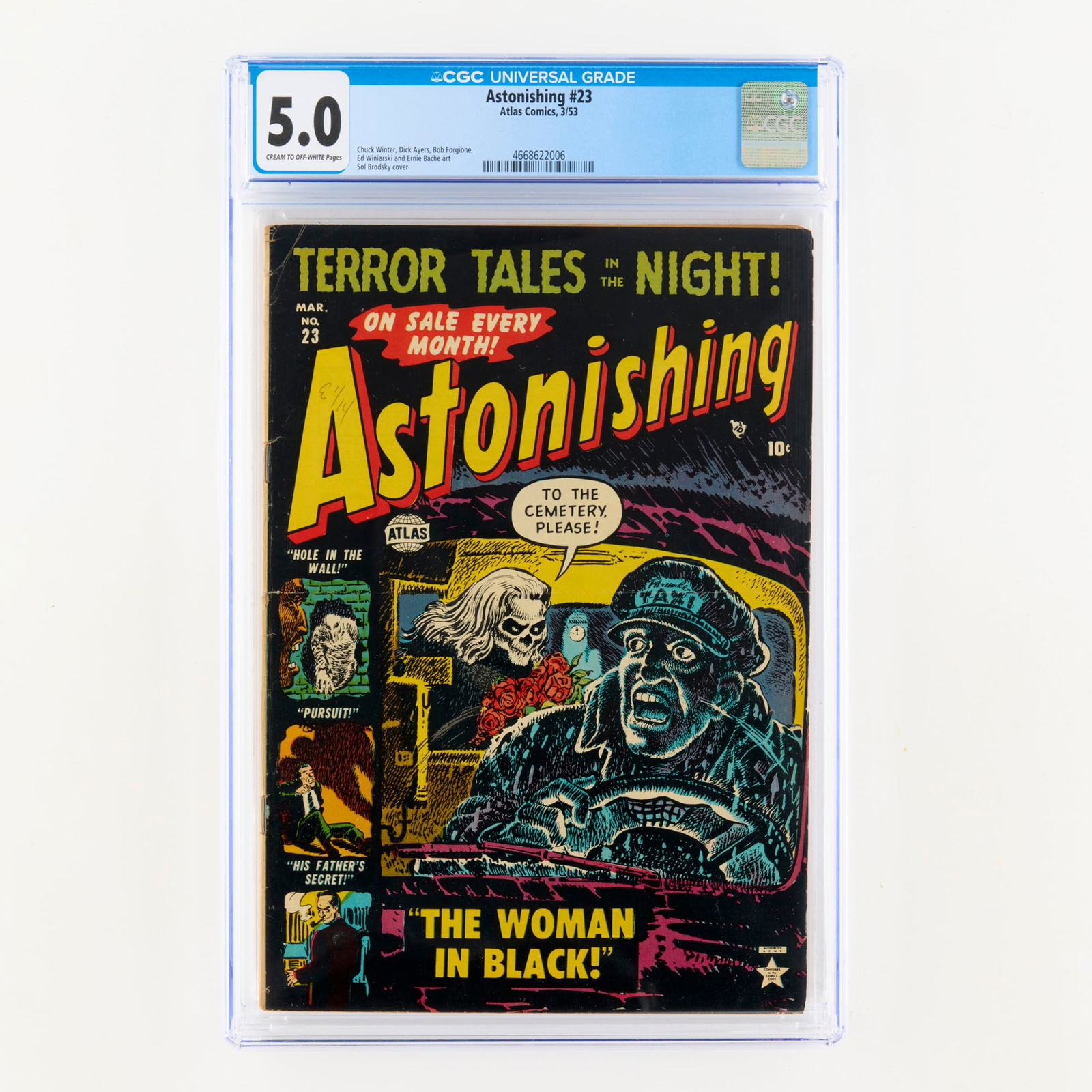 Atlas Comics Astonishing #23 CGC 5.0 (1 of 2)