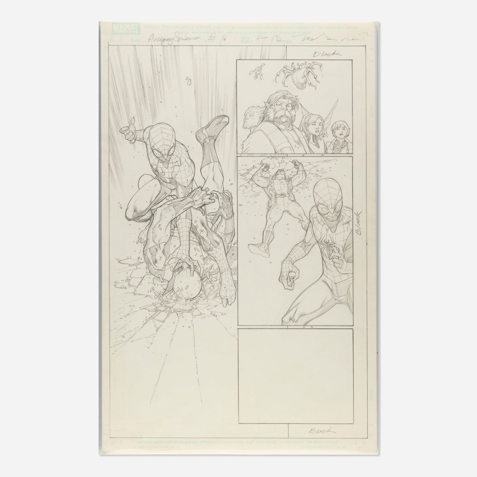 Paco Medina, Avenging Spider-Man #16 Story Page 18 Original Art (Marvel Comics, 2013) (1 of 1)