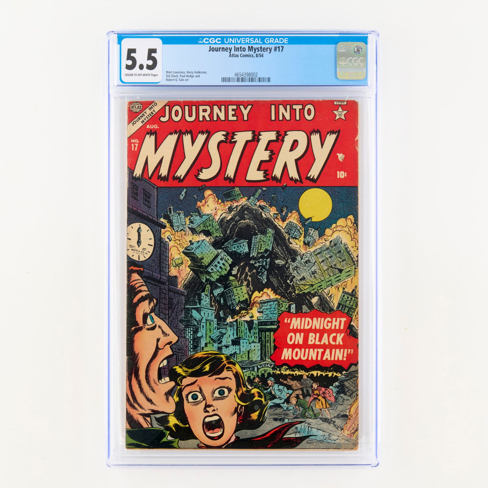 Atlas Comics Journey Into Mystery #17 CGC 5.5 (1 of 2)