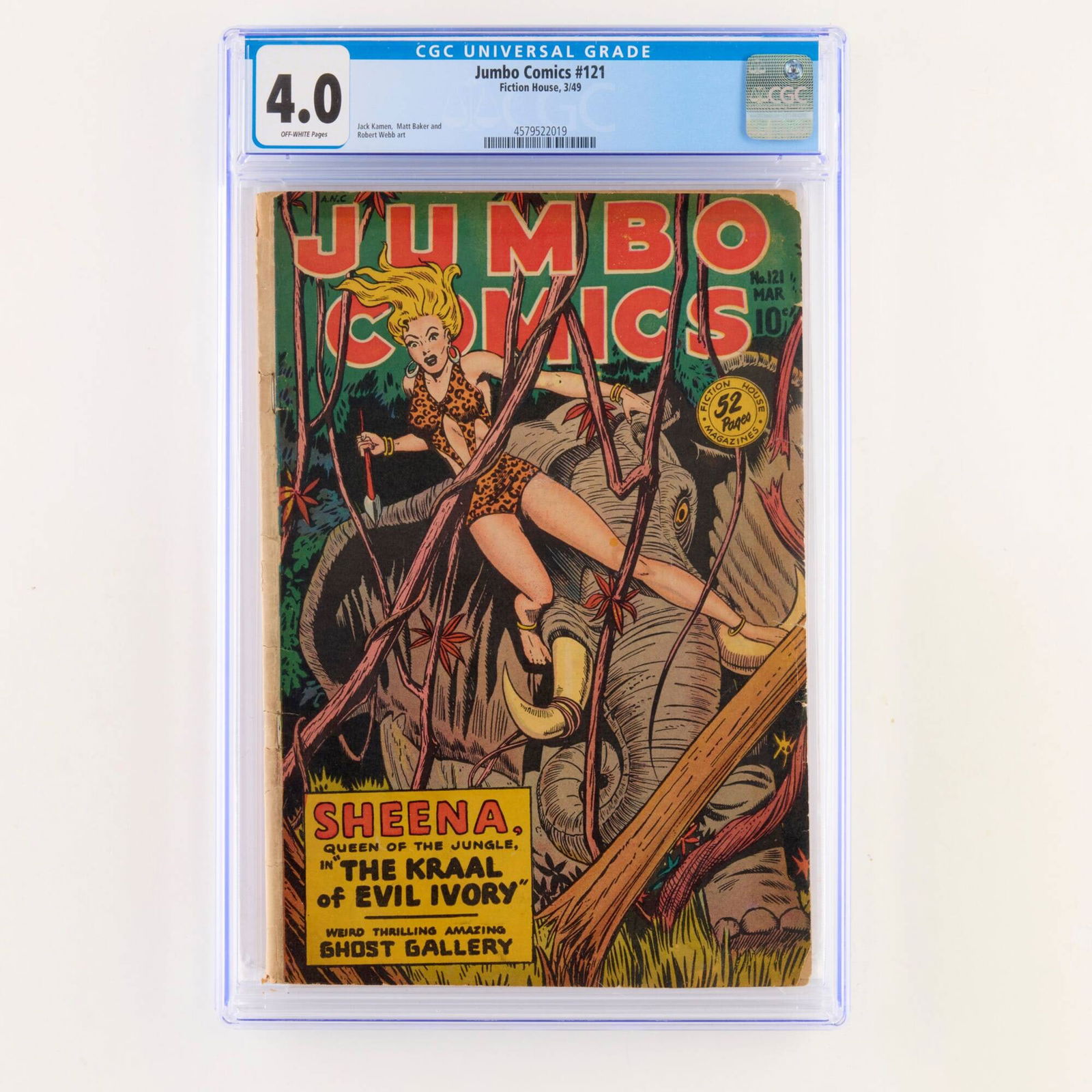Fiction House Jumbo Comics #121 CGC 4.0 (1 of 2)