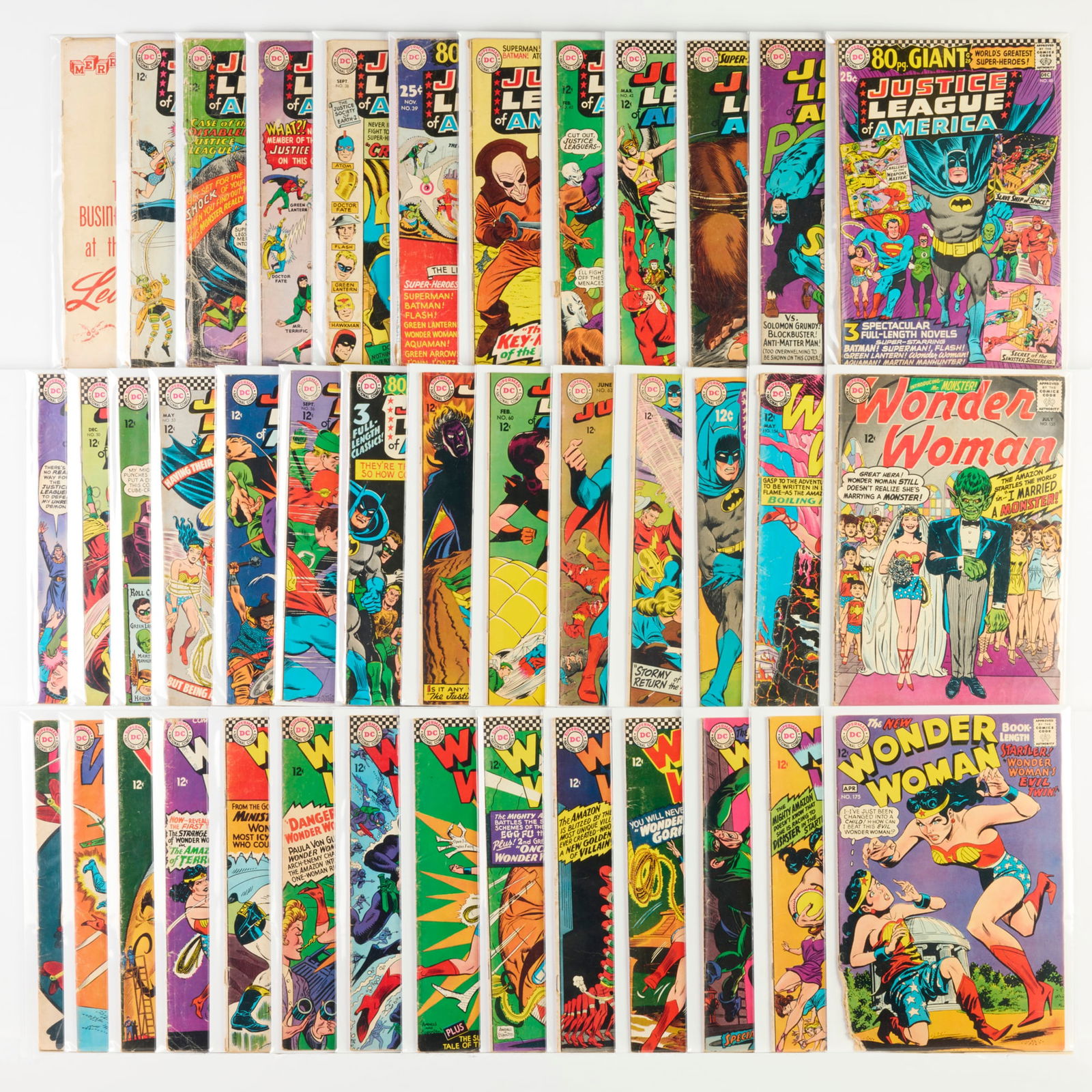 40 DC Comics Justice League of America Wonder Woman Group (1 of 1)
