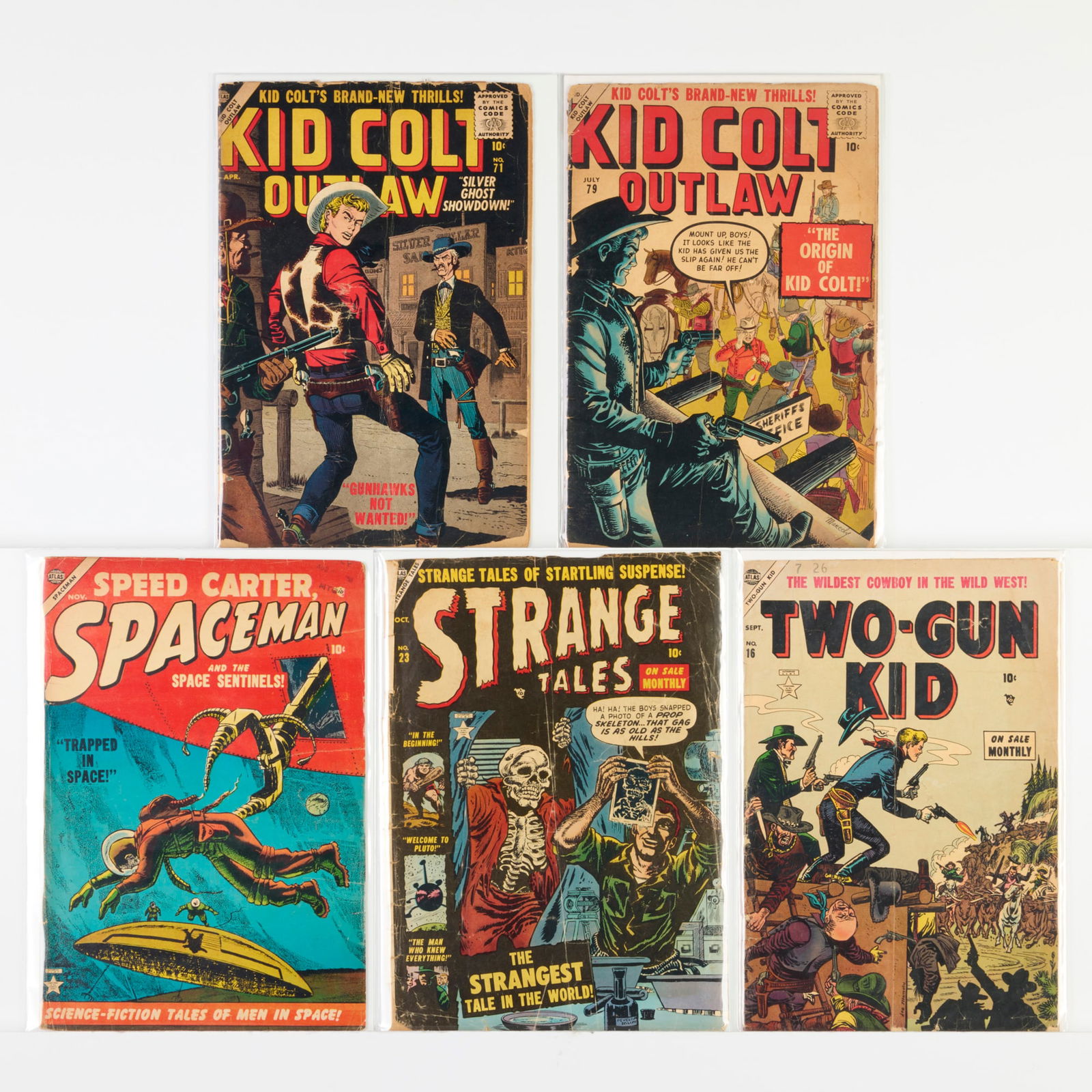 5 Atlas Comics Golden Age Mixed Title Group (1 of 1)